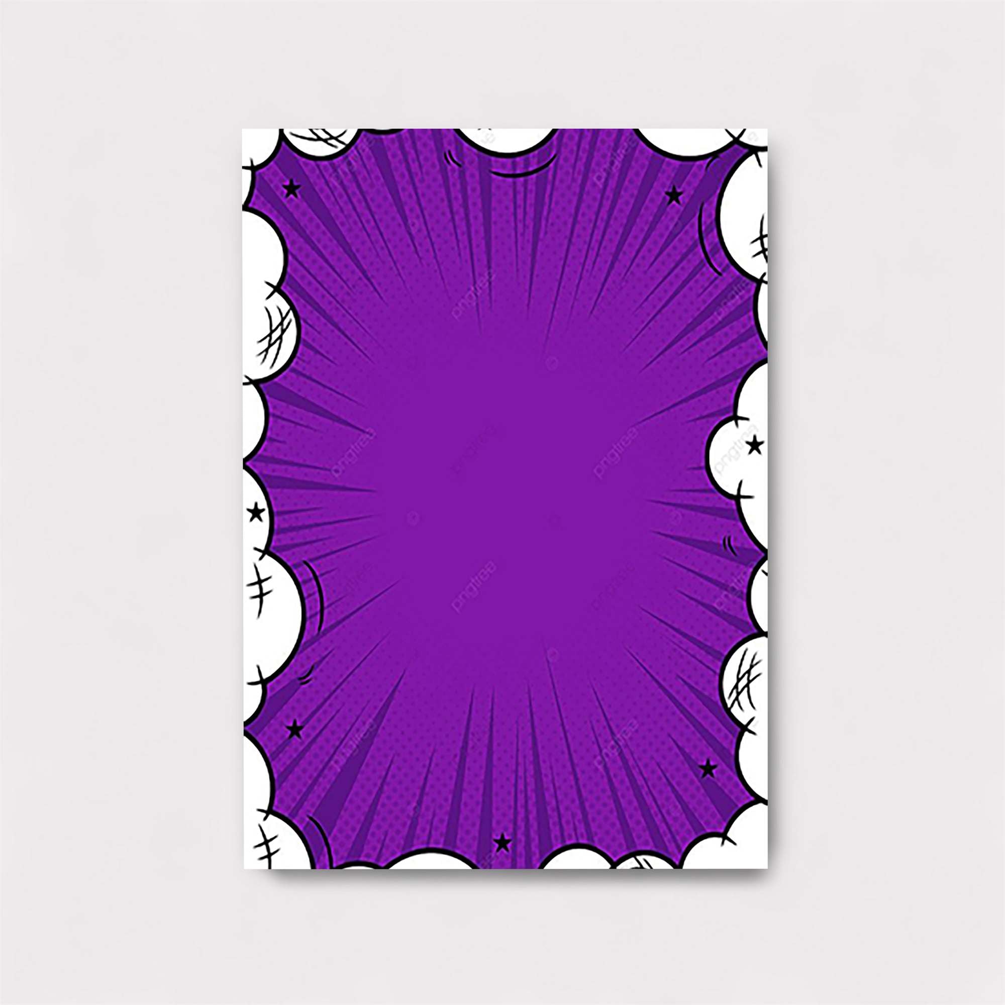Purple Blast Safe Wall Magnetic / M