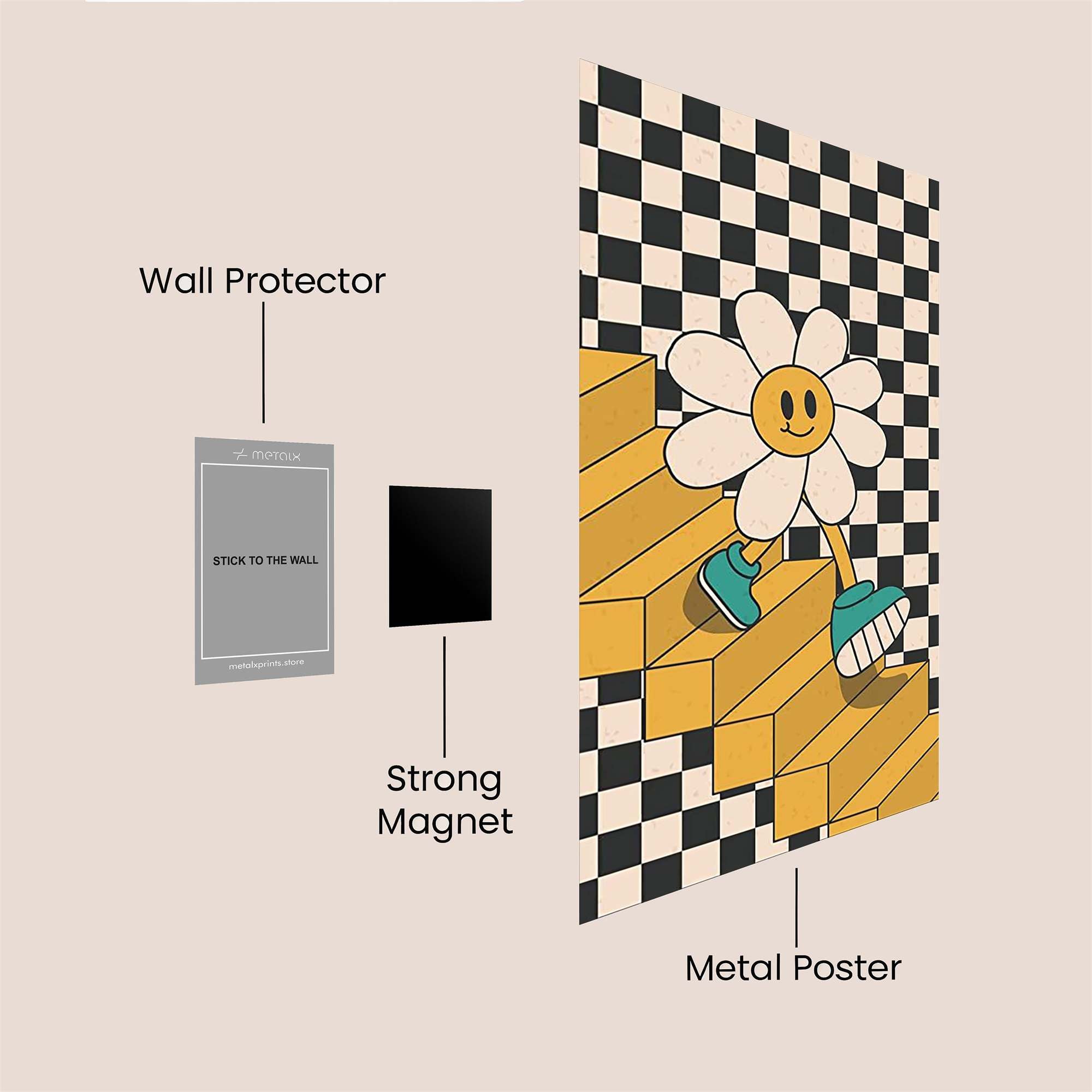 Daisy Ascend Safe Wall Magnetic / M