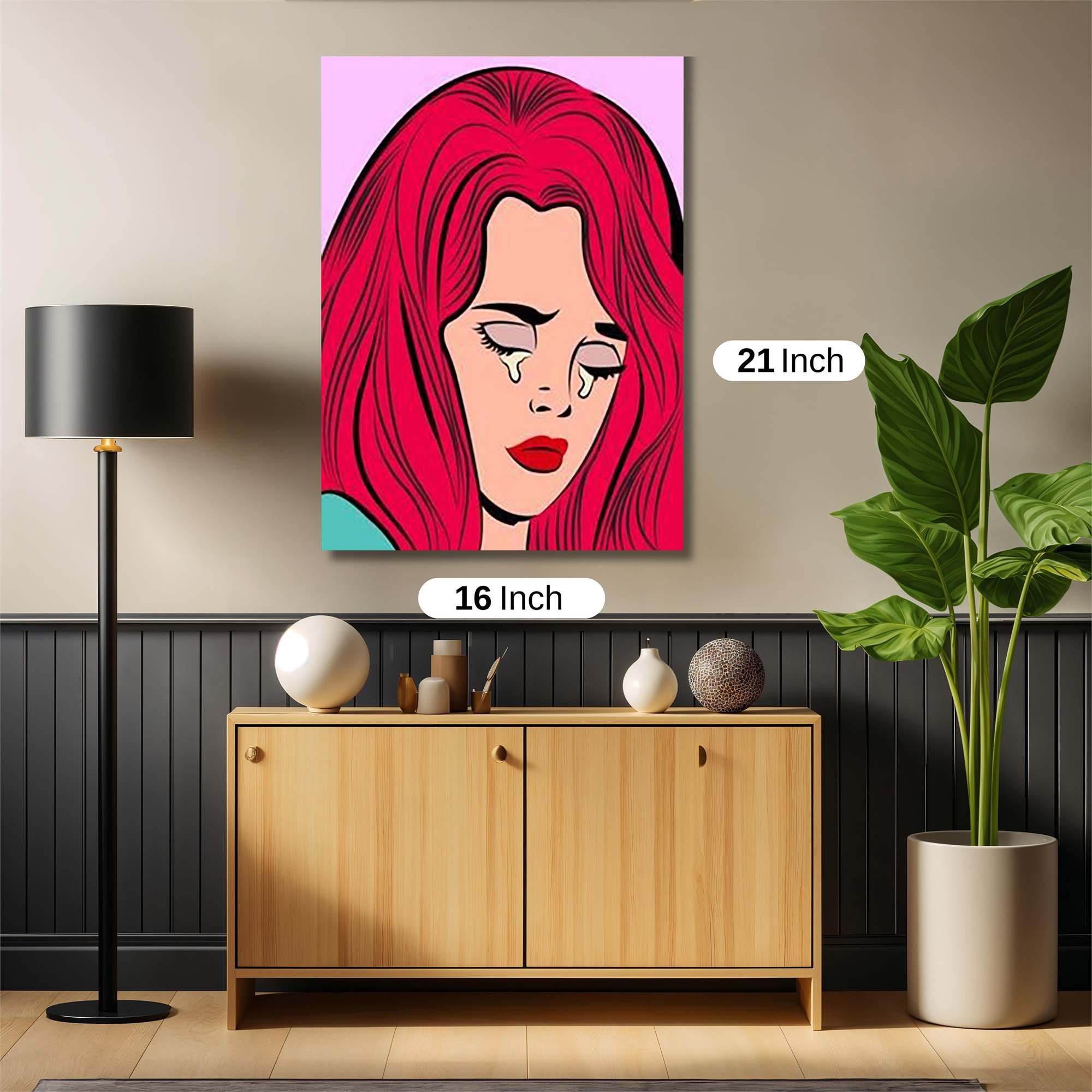 Tears Flow Safe Wall Magnetic / M