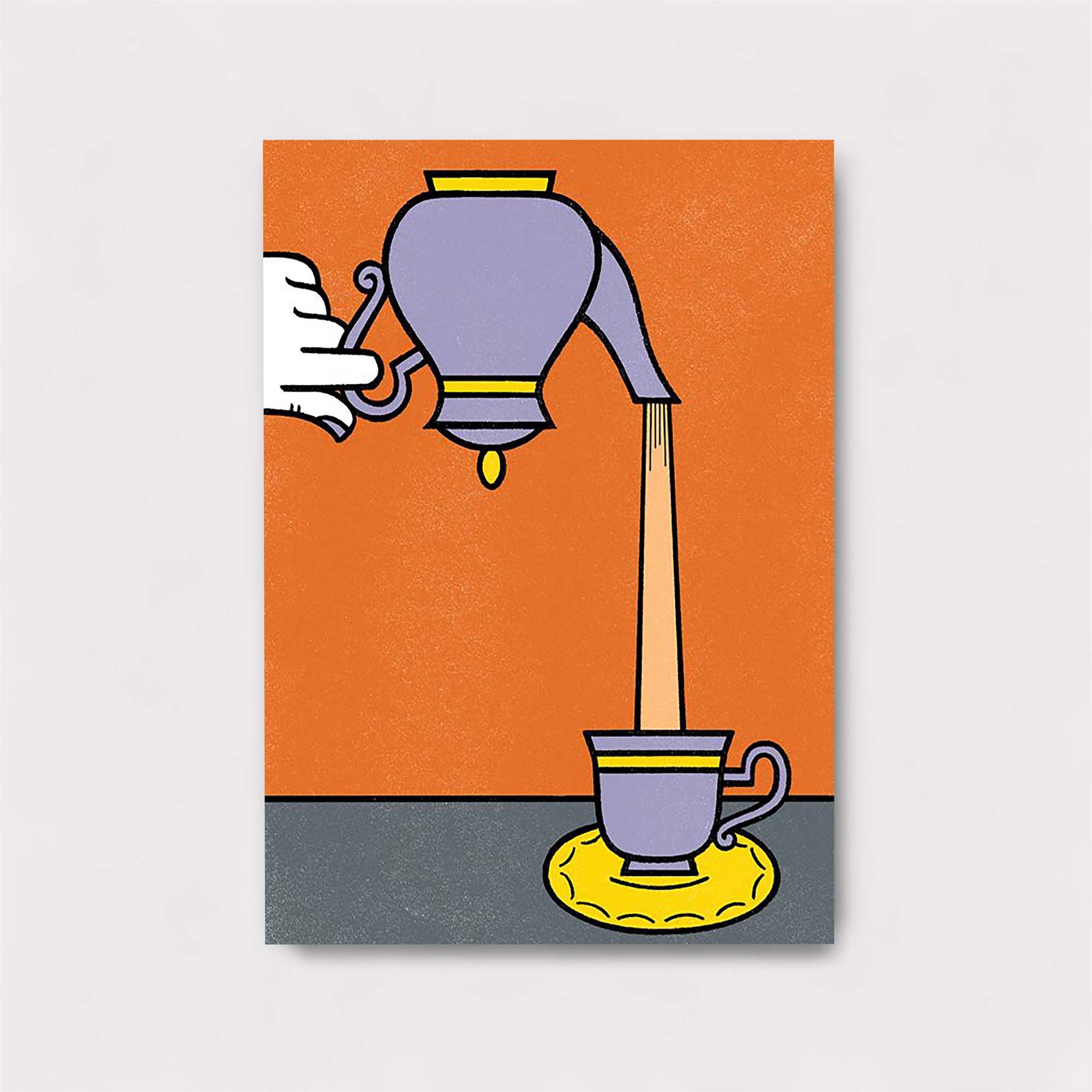 Teapot Tranquil Safe Wall Magnetic / M
