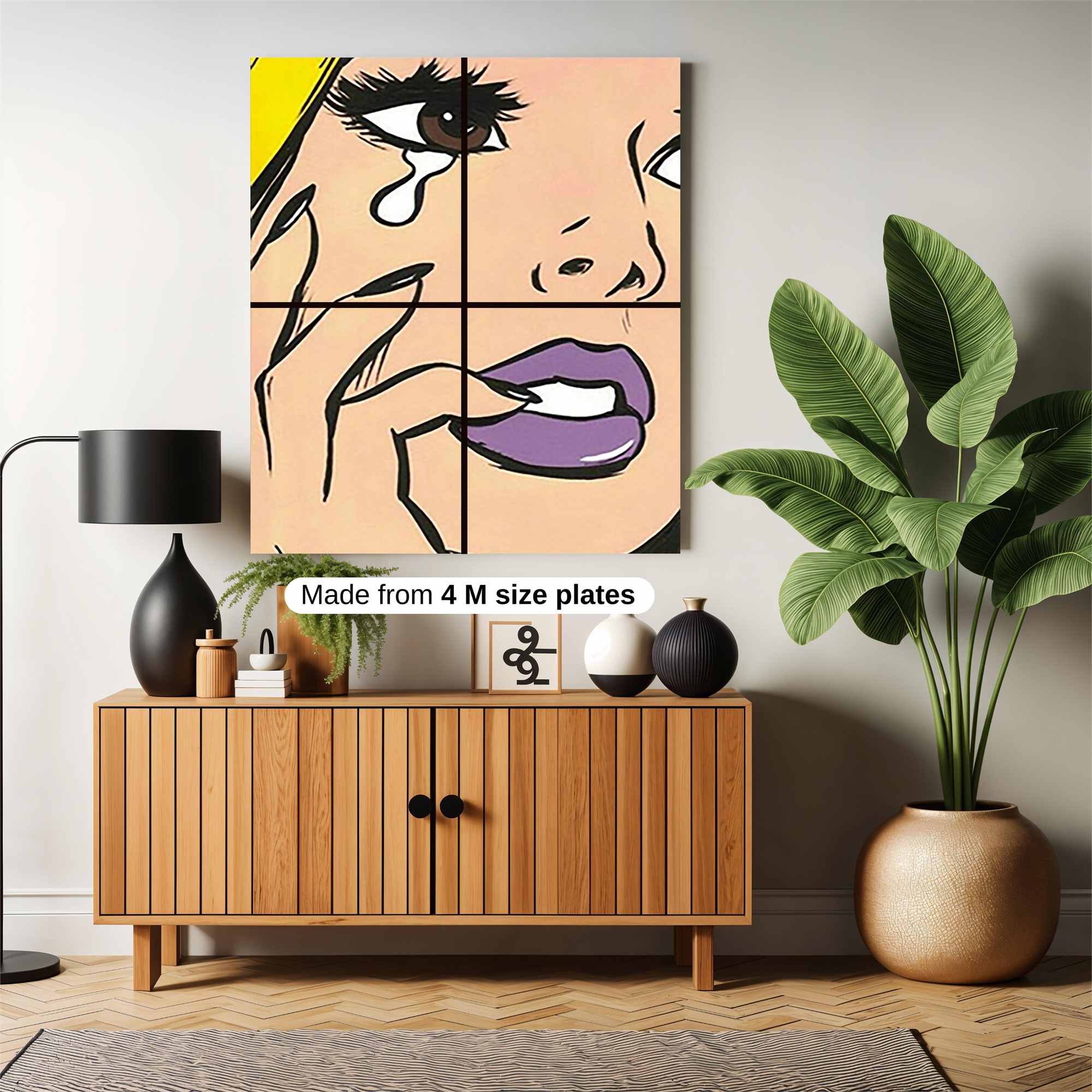 Blonde Melancholy Safe Wall Magnetic / M
