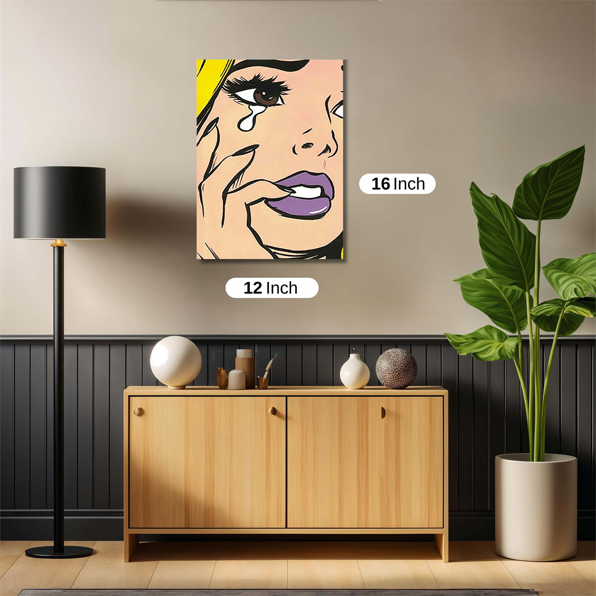 Blonde Melancholy Safe Wall Magnetic / M