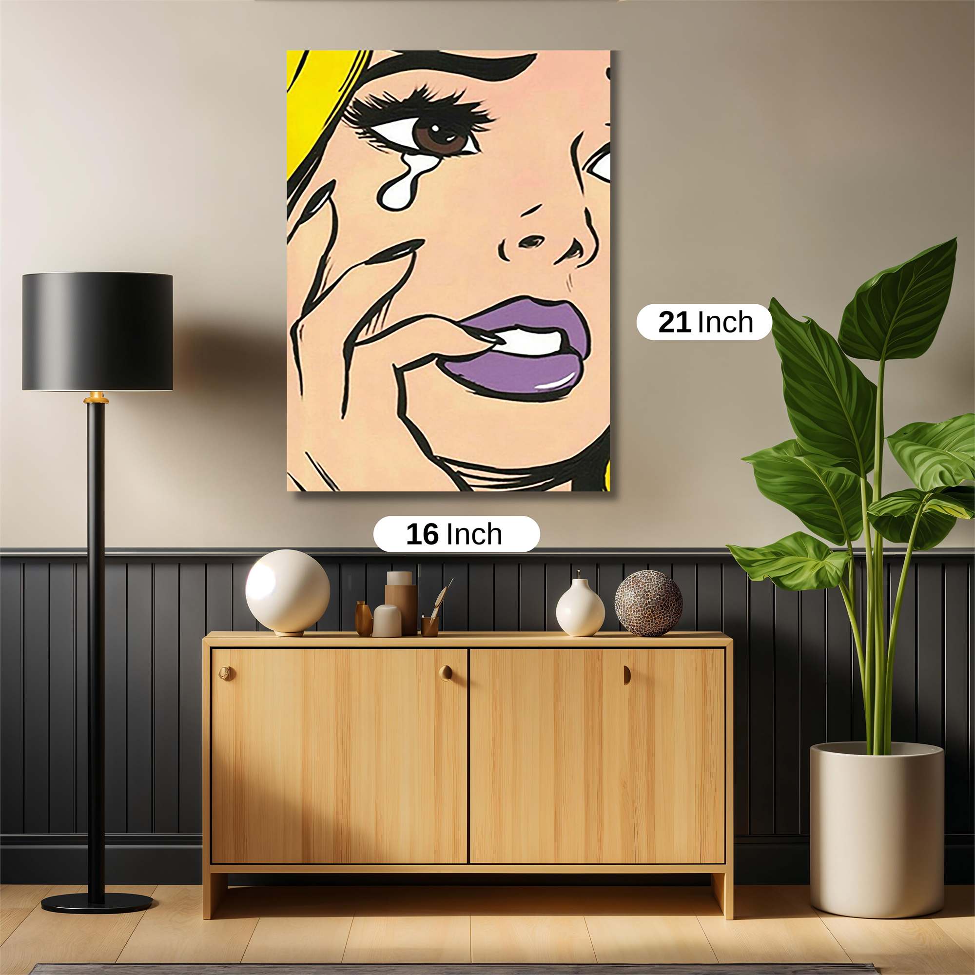 Blonde Melancholy Safe Wall Magnetic / M