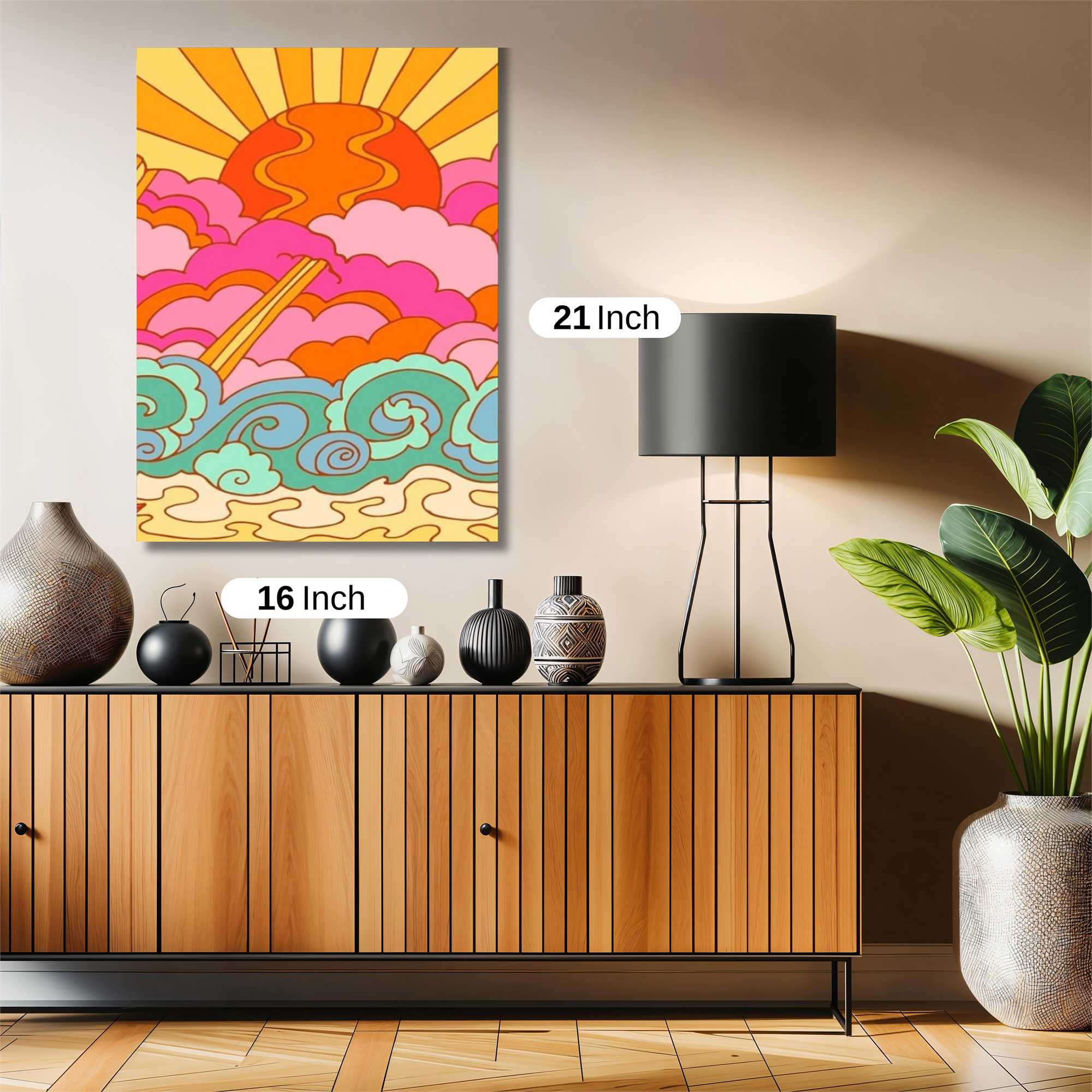 Sunrise Bliss Safe Wall Magnetic / M