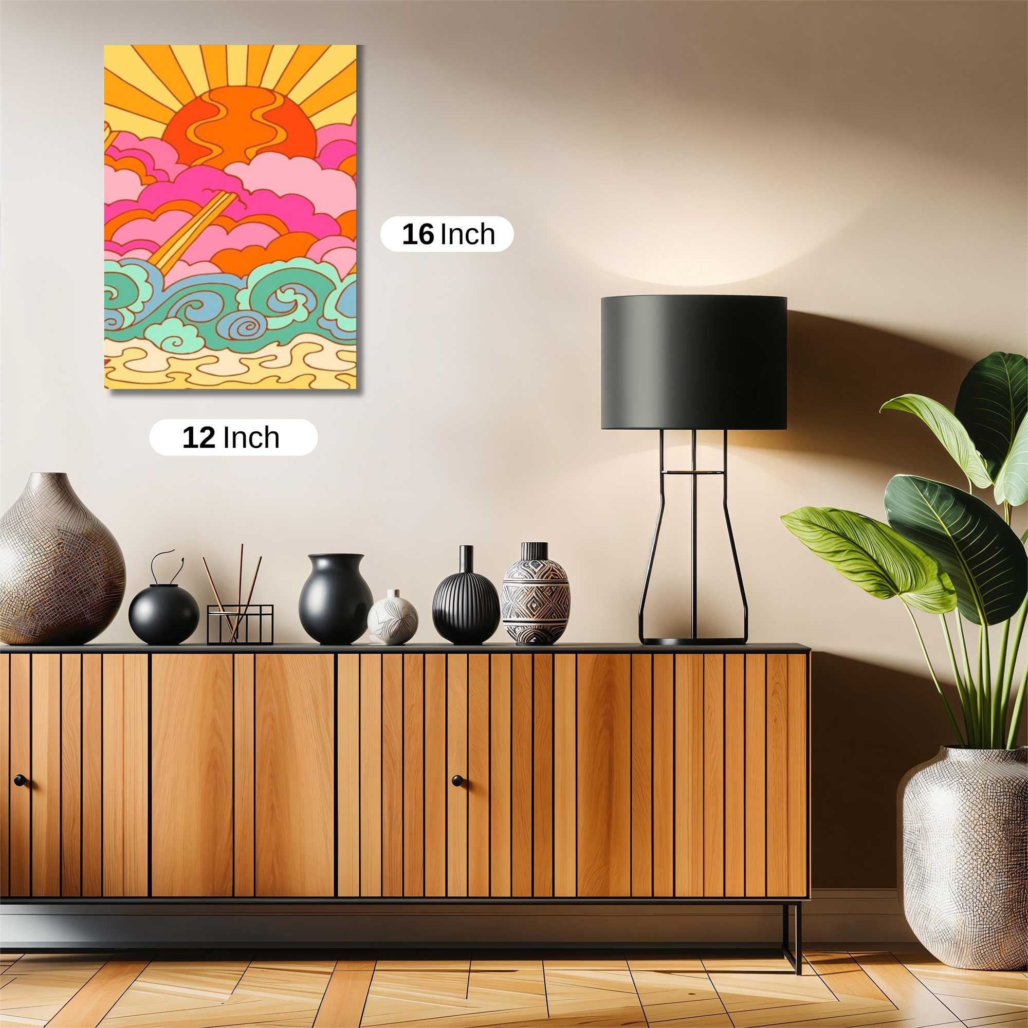 Sunrise Bliss Safe Wall Magnetic / M