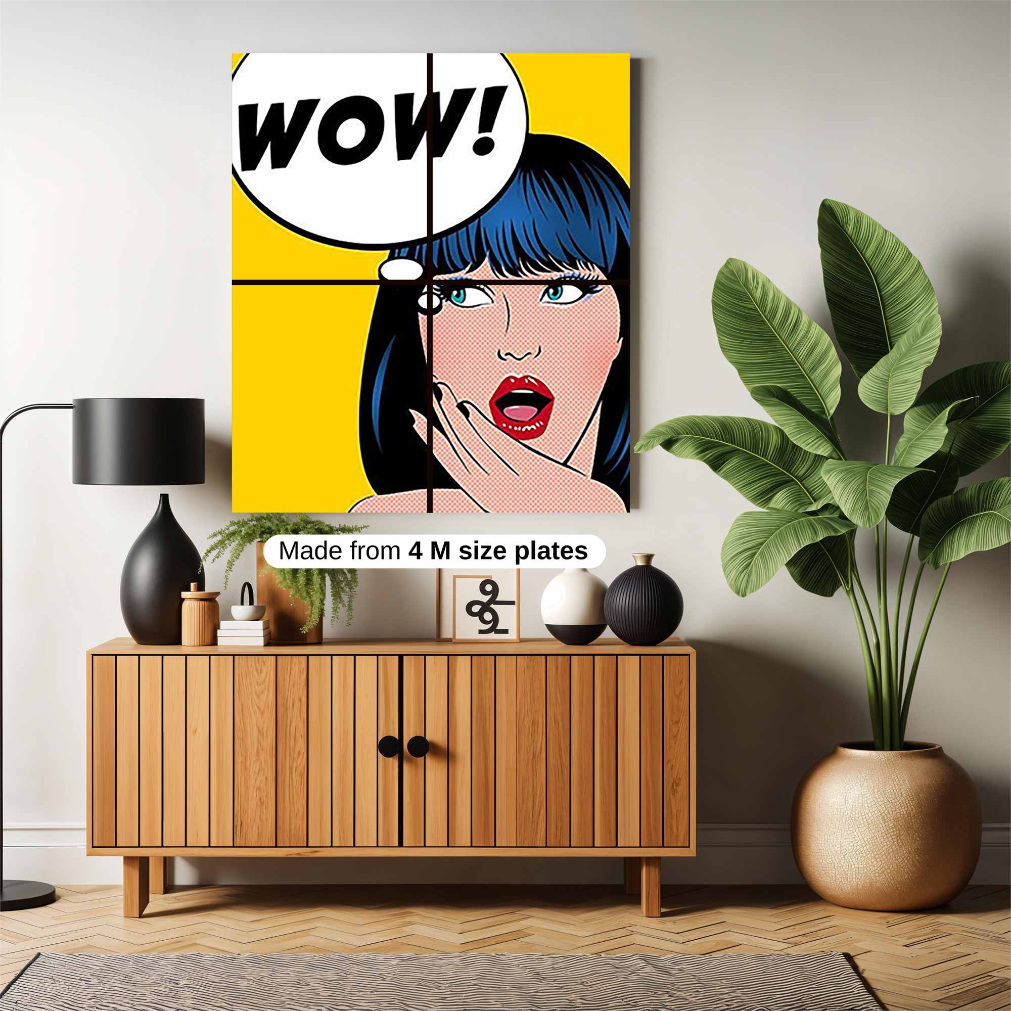 Wow! Astonished Safe Wall Magnetic / M
