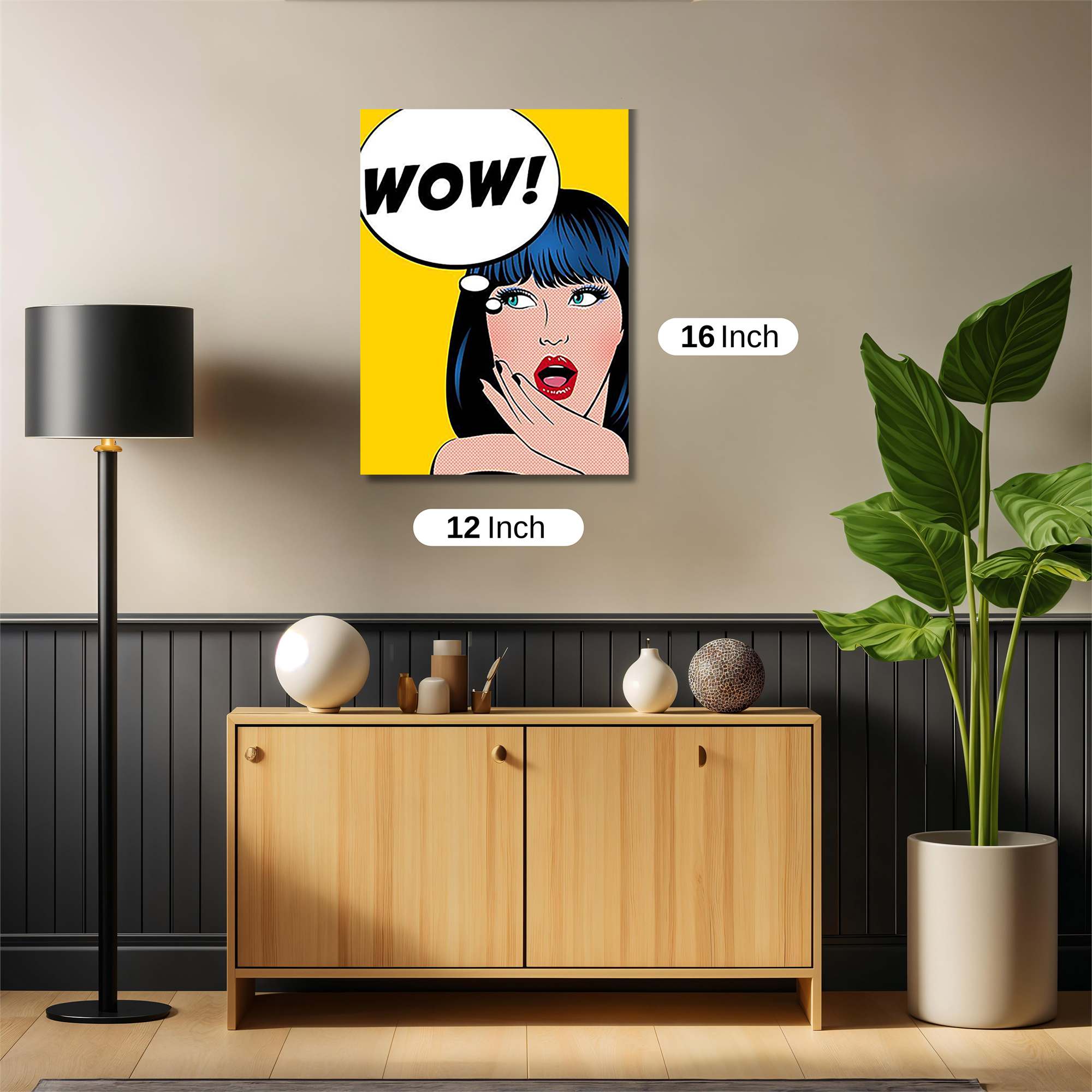 Wow! Astonished Safe Wall Magnetic / M