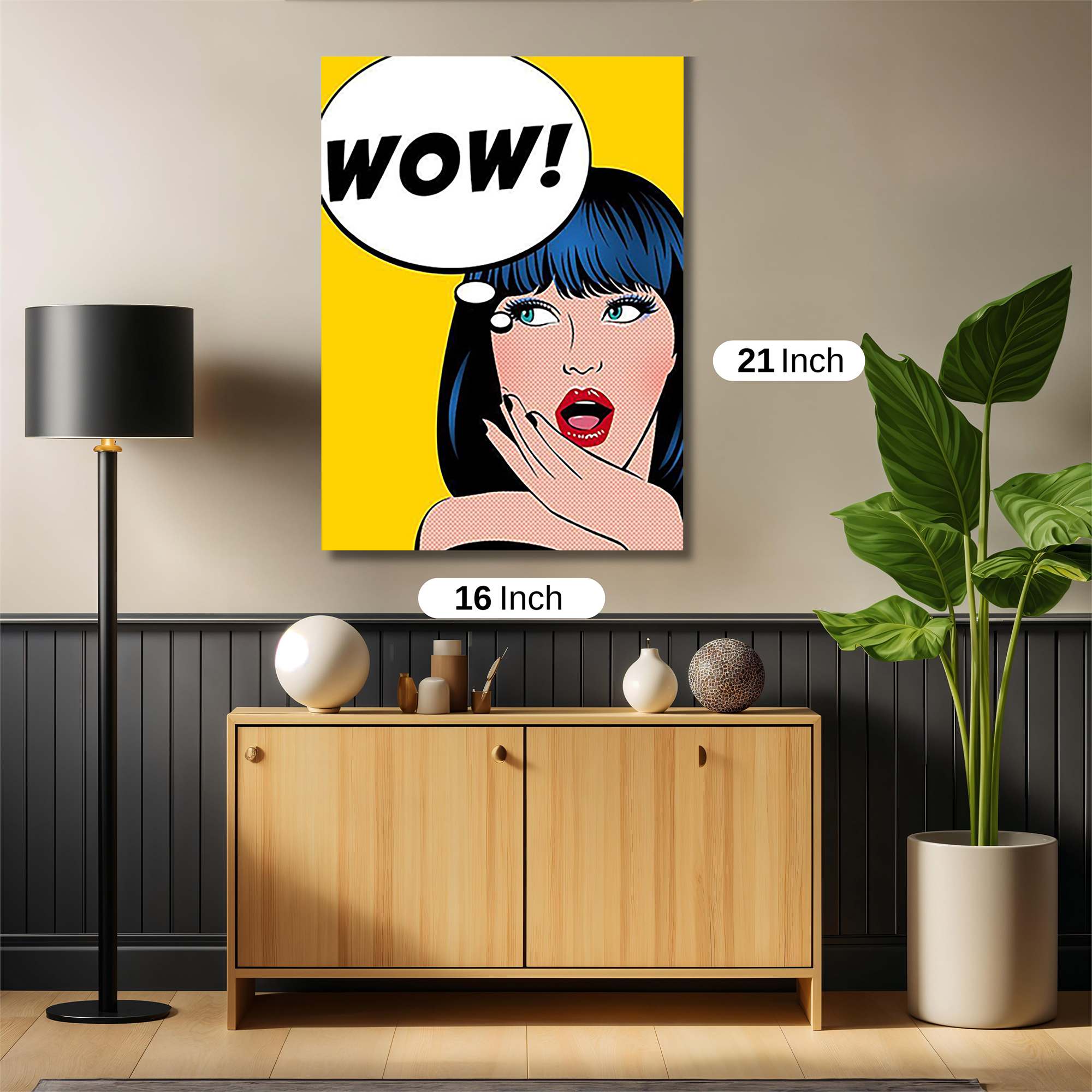 Wow! Astonished Safe Wall Magnetic / M