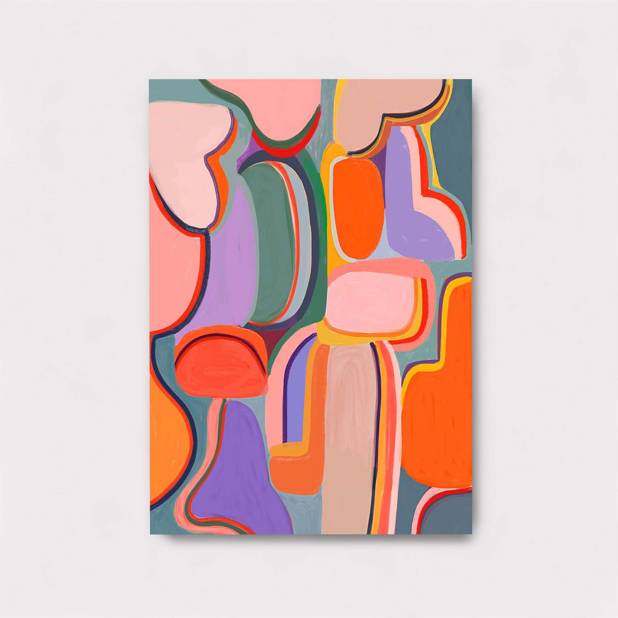Abstract Joy Safe Wall Magnetic / M
