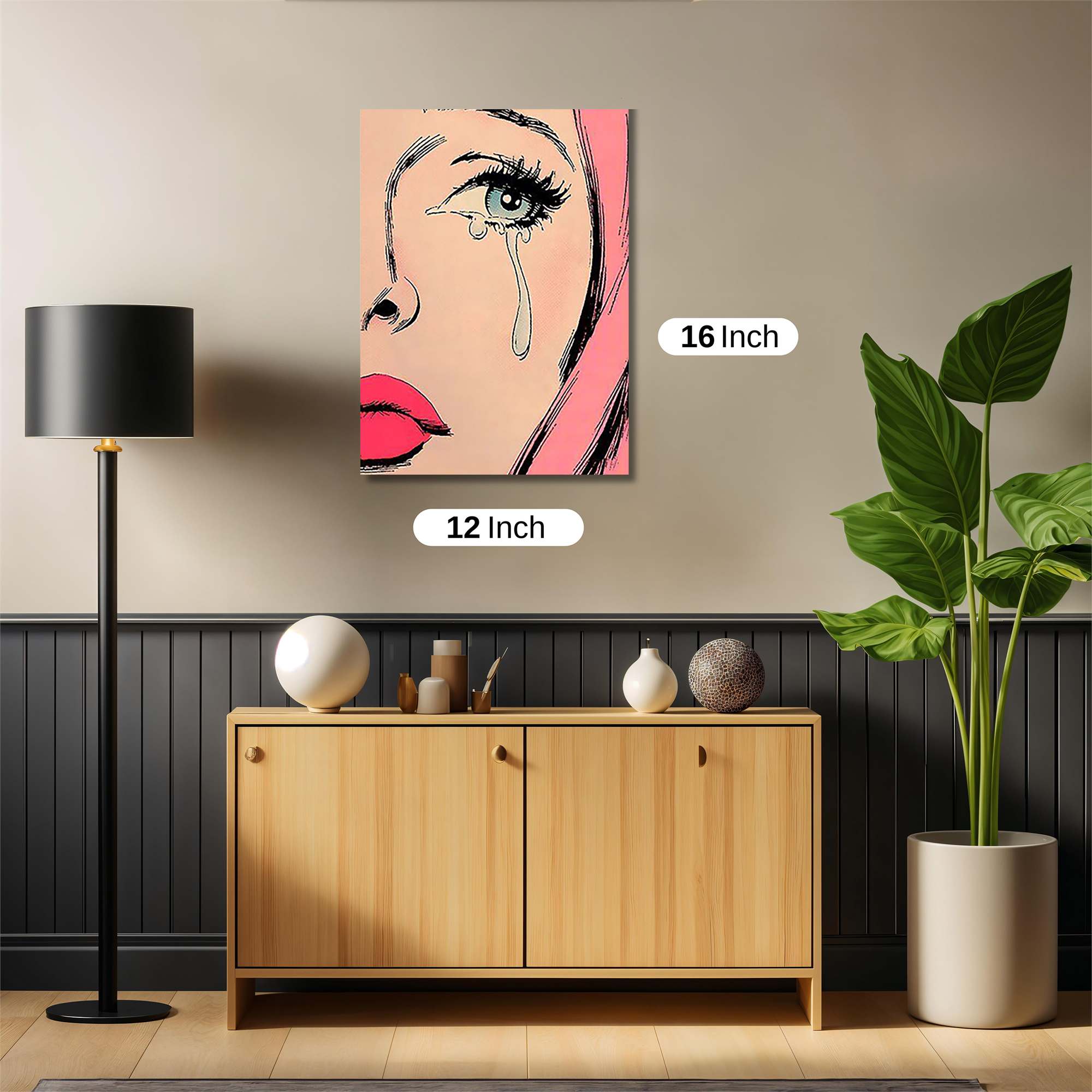 Tears Whisper Safe Wall Magnetic / M