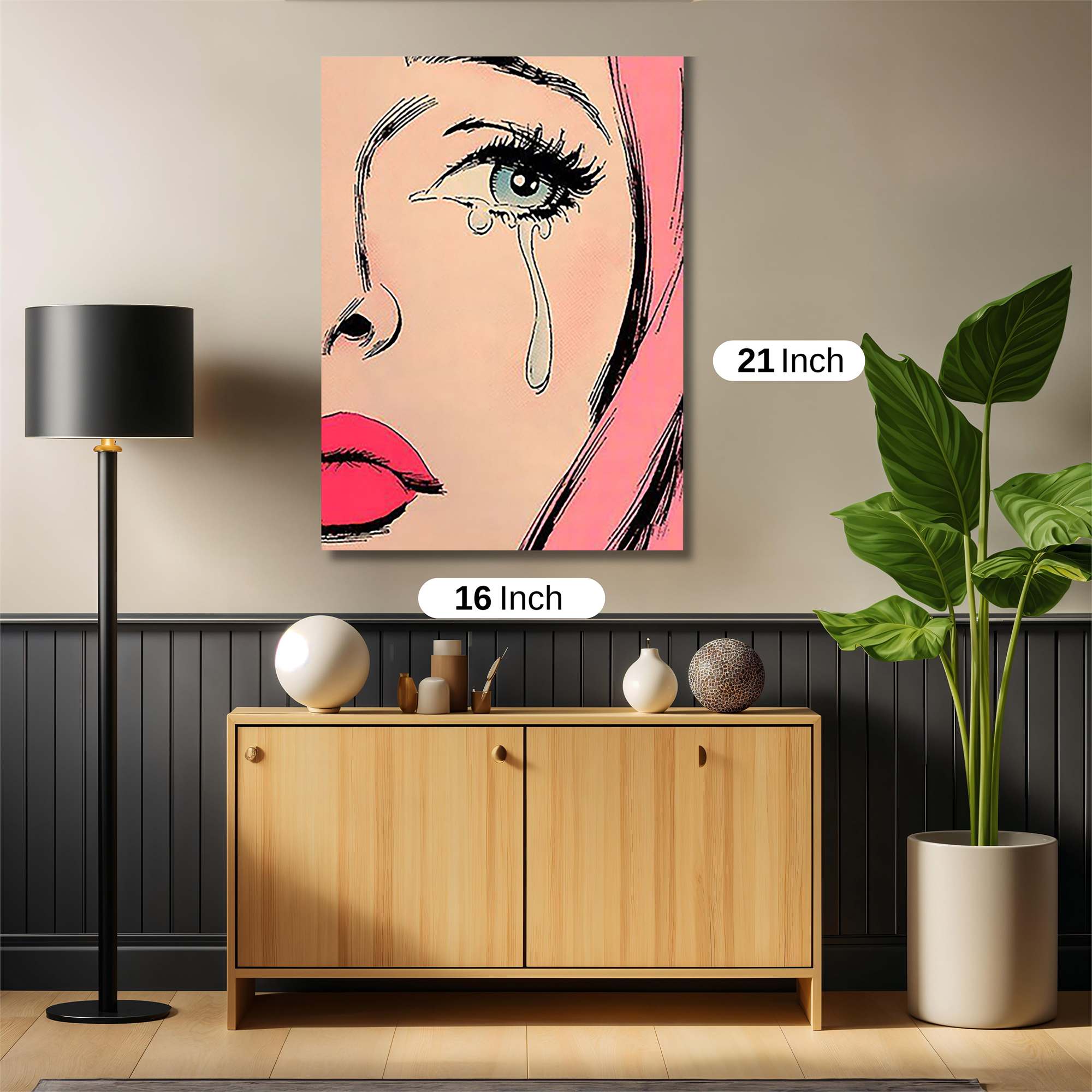 Tears Whisper Safe Wall Magnetic / M