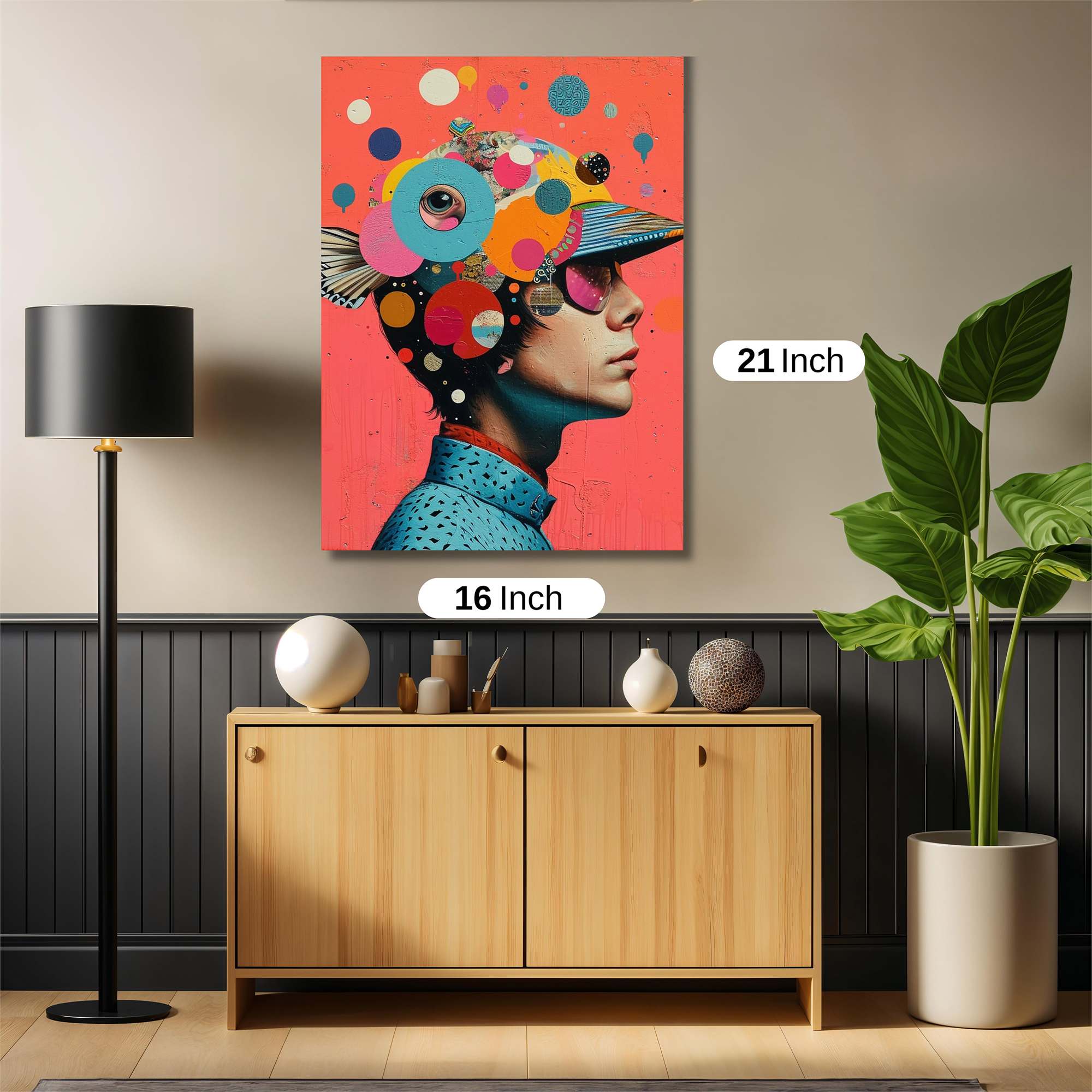Thoughtful Dreamer Safe Wall Magnetic / M