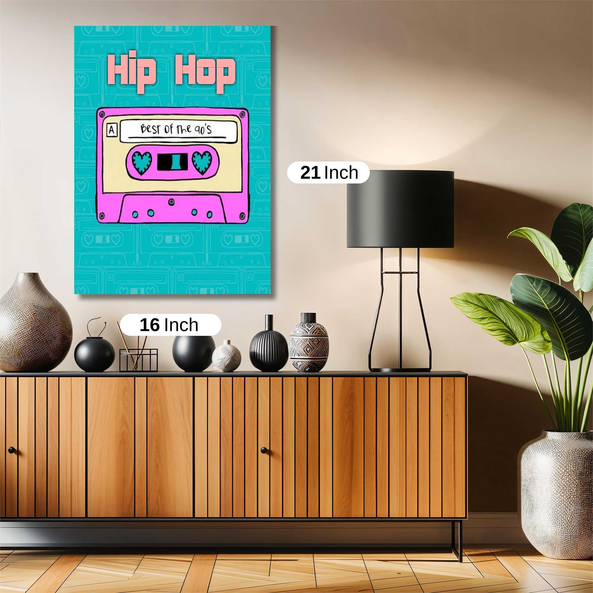 Hip Hop Nostalgic Safe Wall Magnetic / M