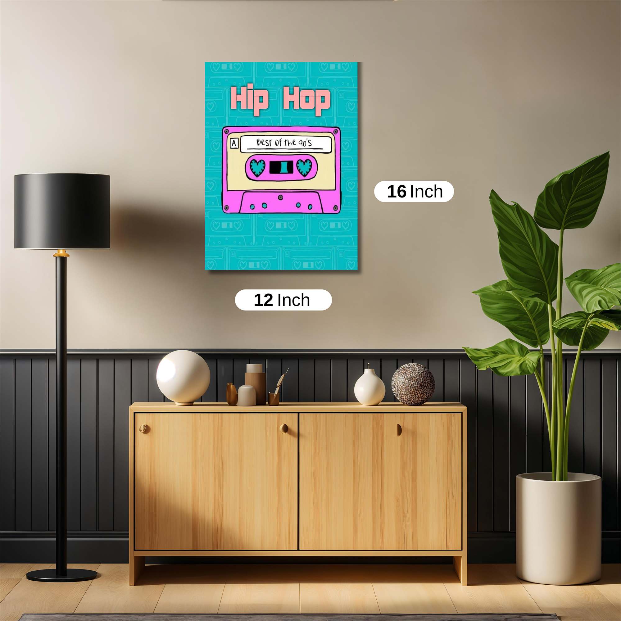 Hip Hop Nostalgic Safe Wall Magnetic / M