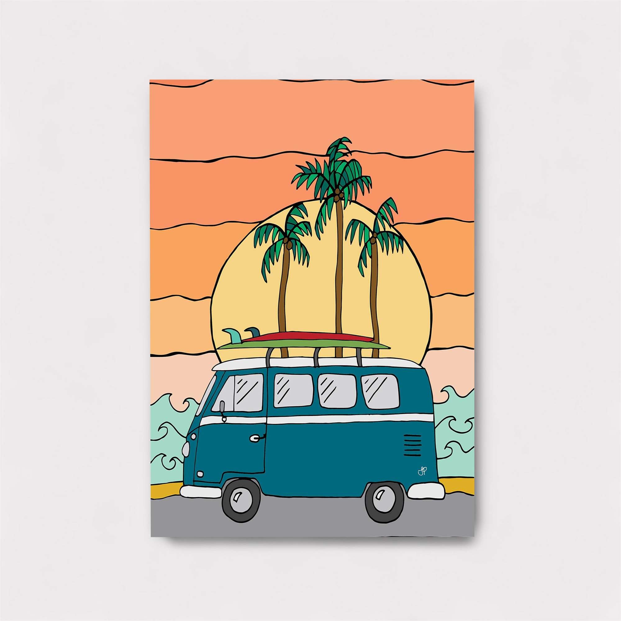 Sunset Serenity Safe Wall Magnetic / M