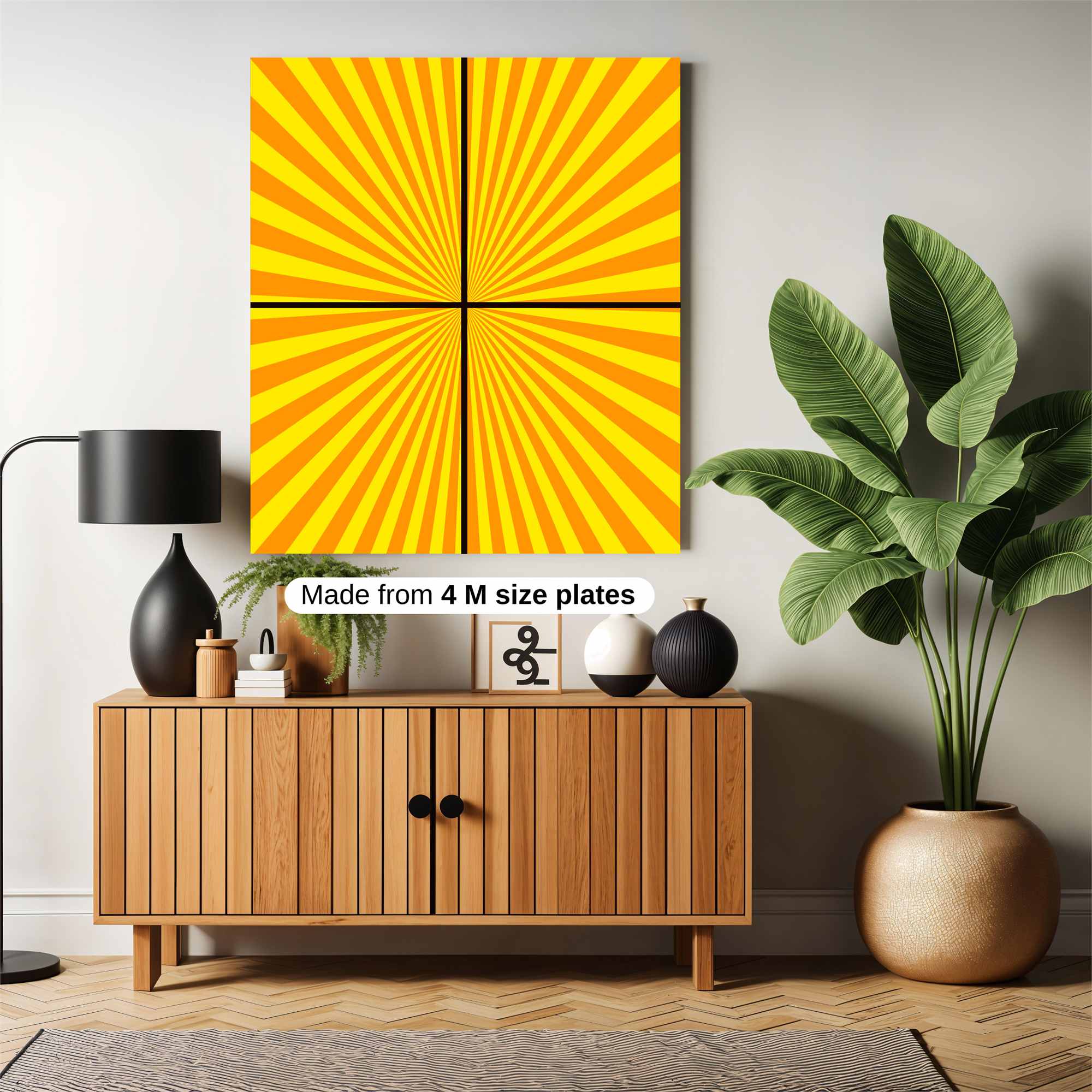 Sunburst Radiance Safe Wall Magnetic / M