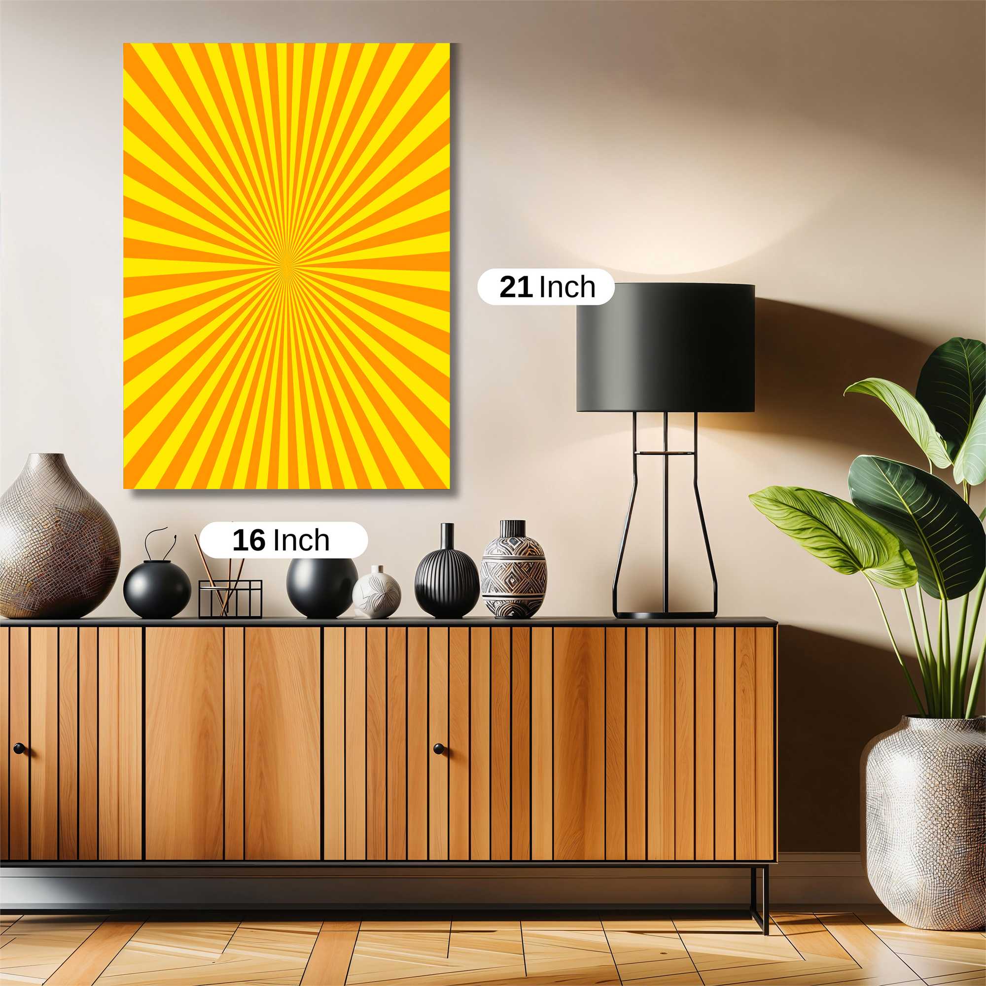 Sunburst Radiance Safe Wall Magnetic / M