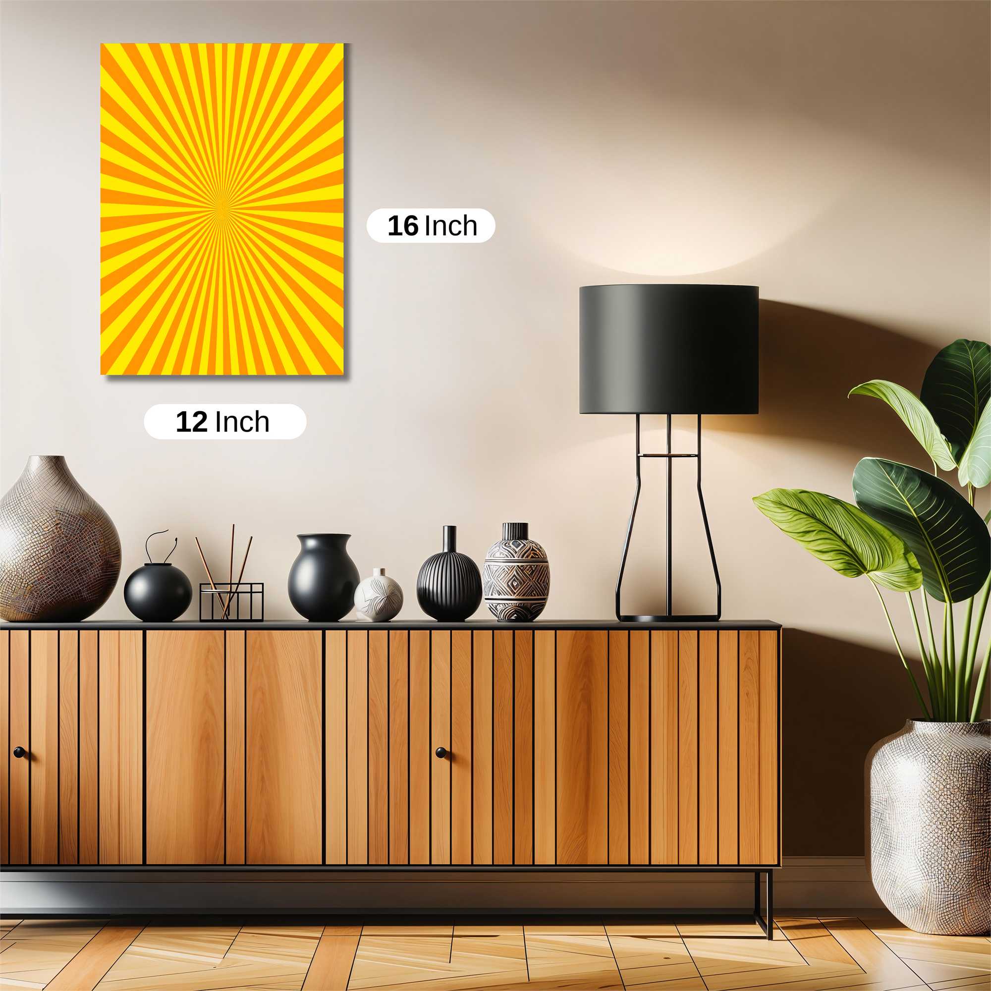 Sunburst Radiance Safe Wall Magnetic / M