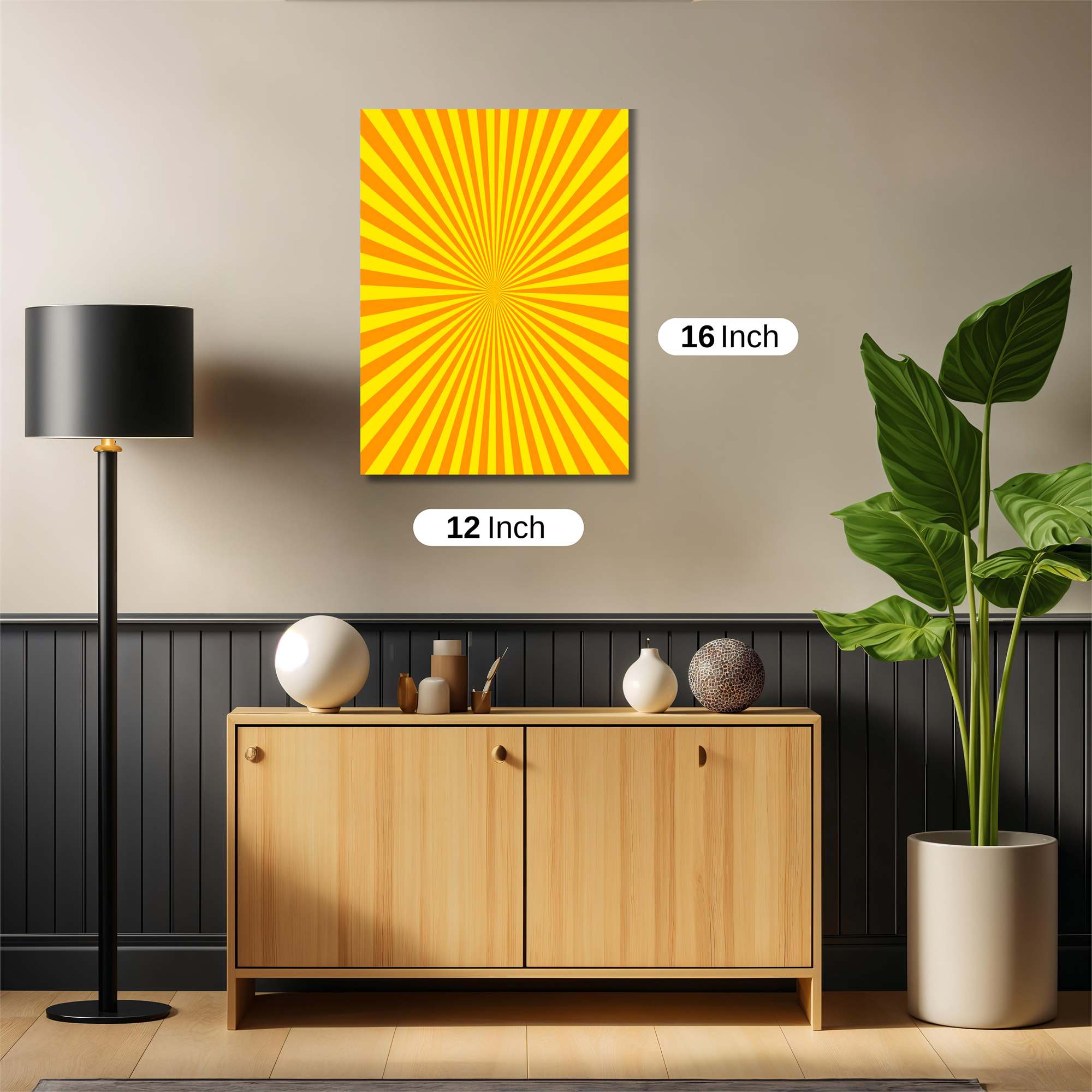 Sunburst Radiance Safe Wall Magnetic / M
