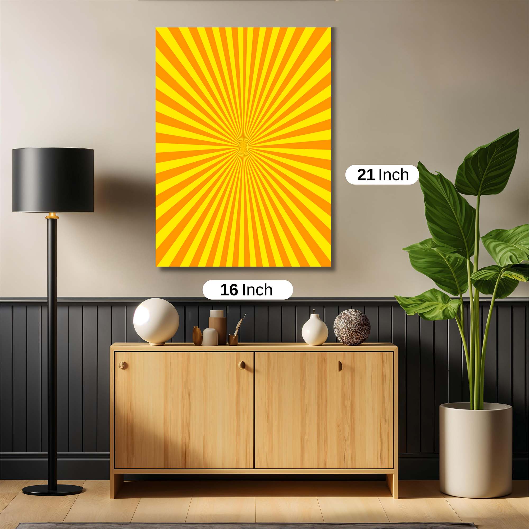 Sunburst Radiance Safe Wall Magnetic / M