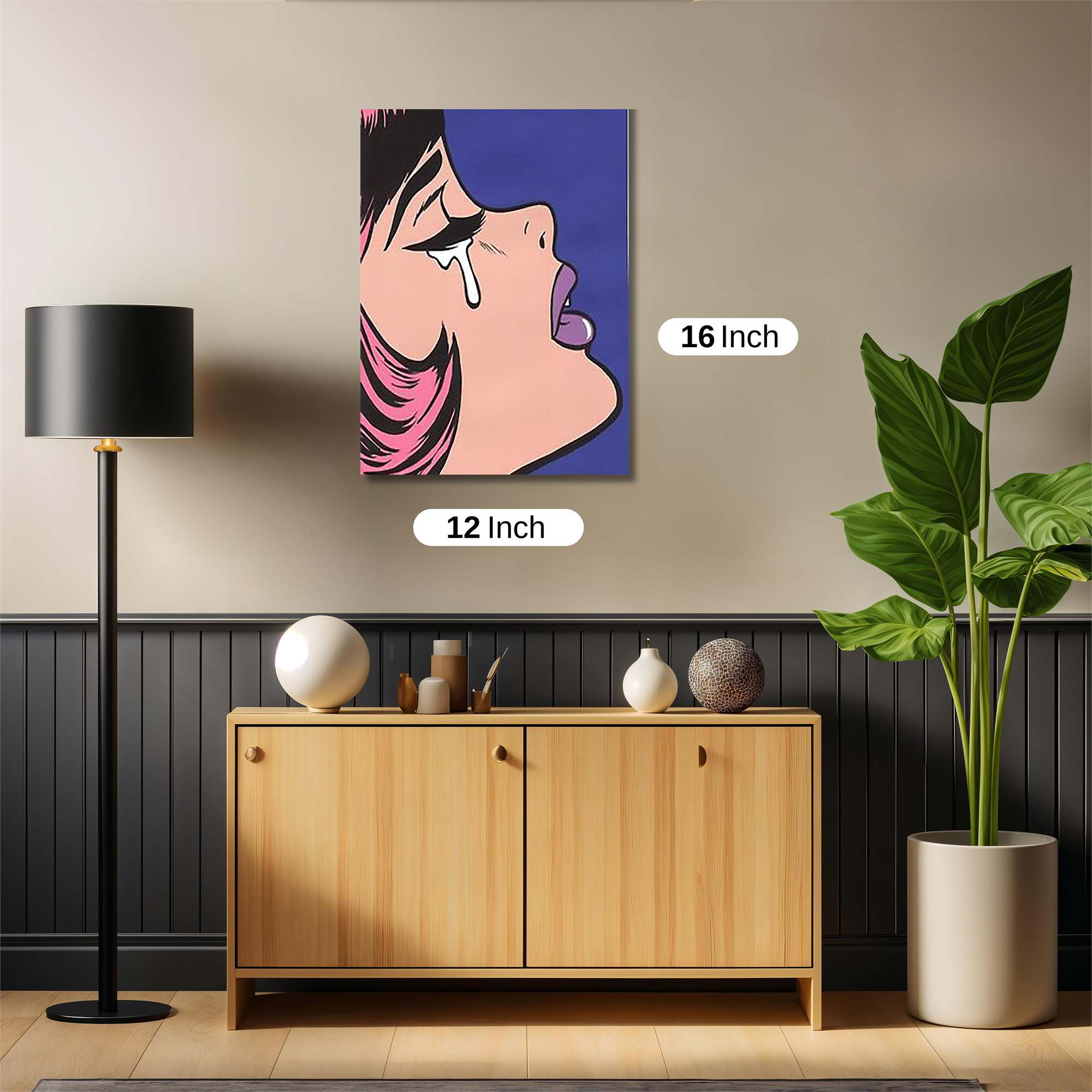 Tears Drama Safe Wall Magnetic / M