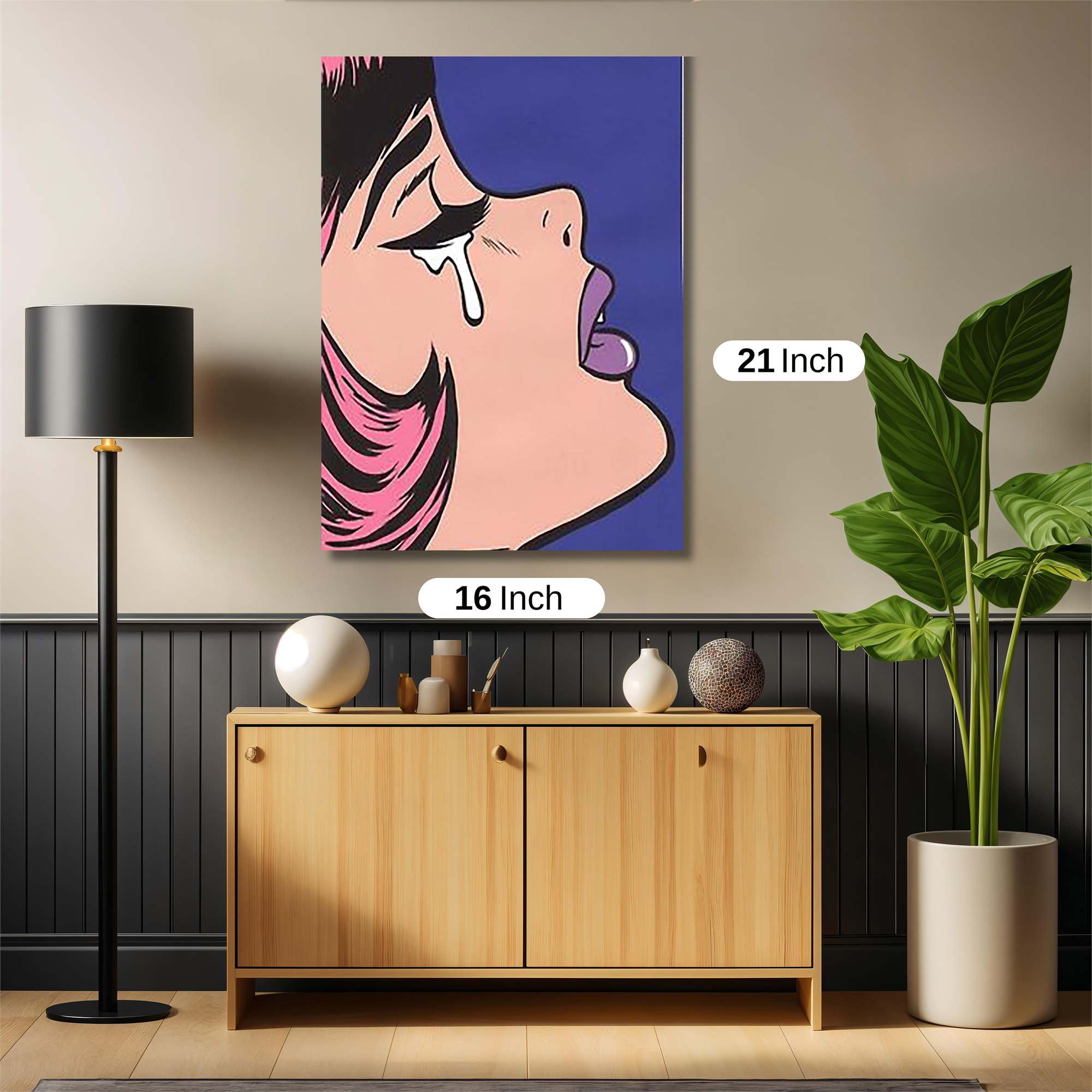 Tears Drama Safe Wall Magnetic / M