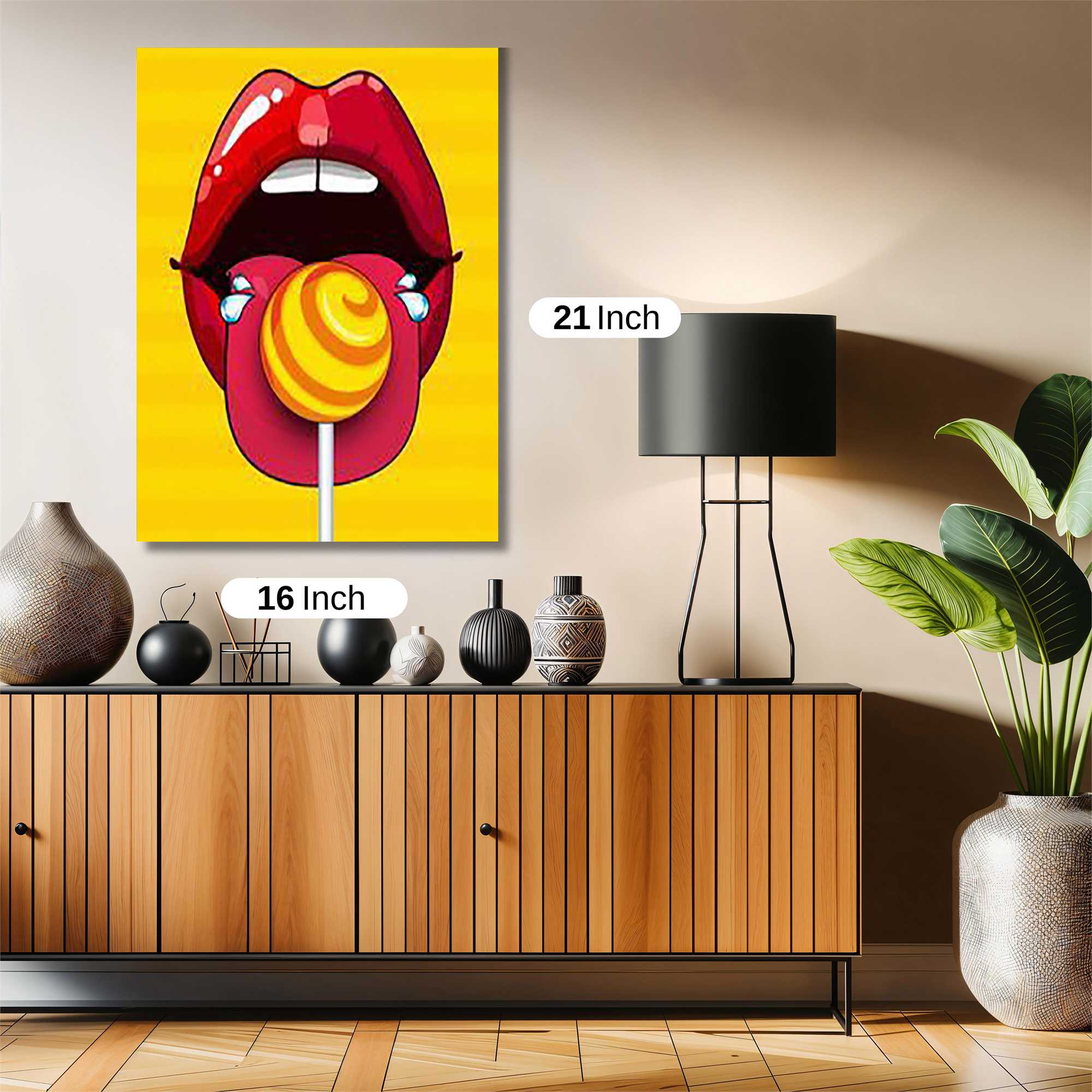Lollipop Whimsy Safe Wall Magnetic / M