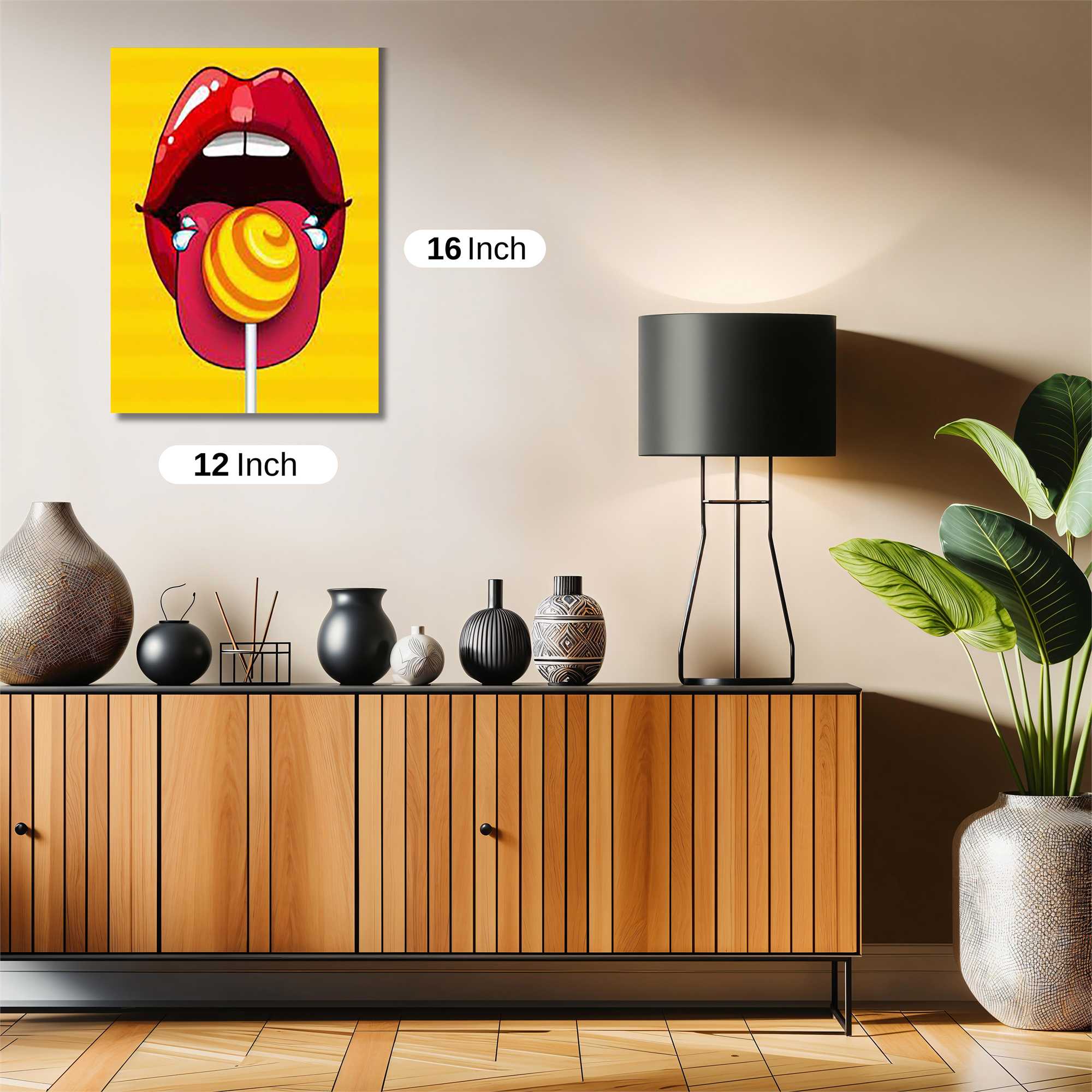 Lollipop Whimsy Safe Wall Magnetic / M