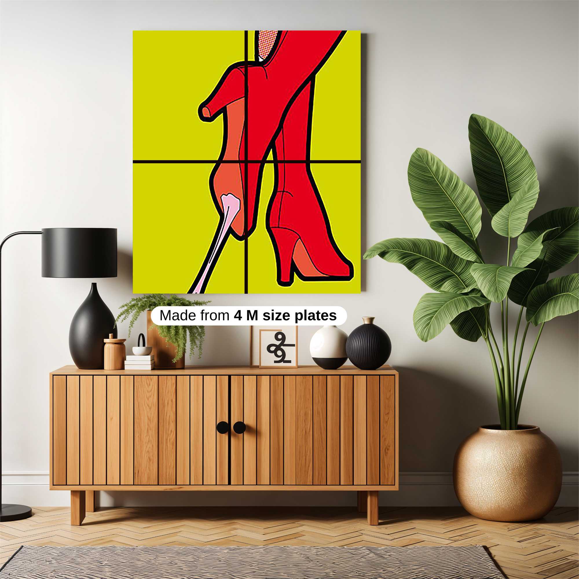 Heel Stretch Safe Wall Magnetic / M