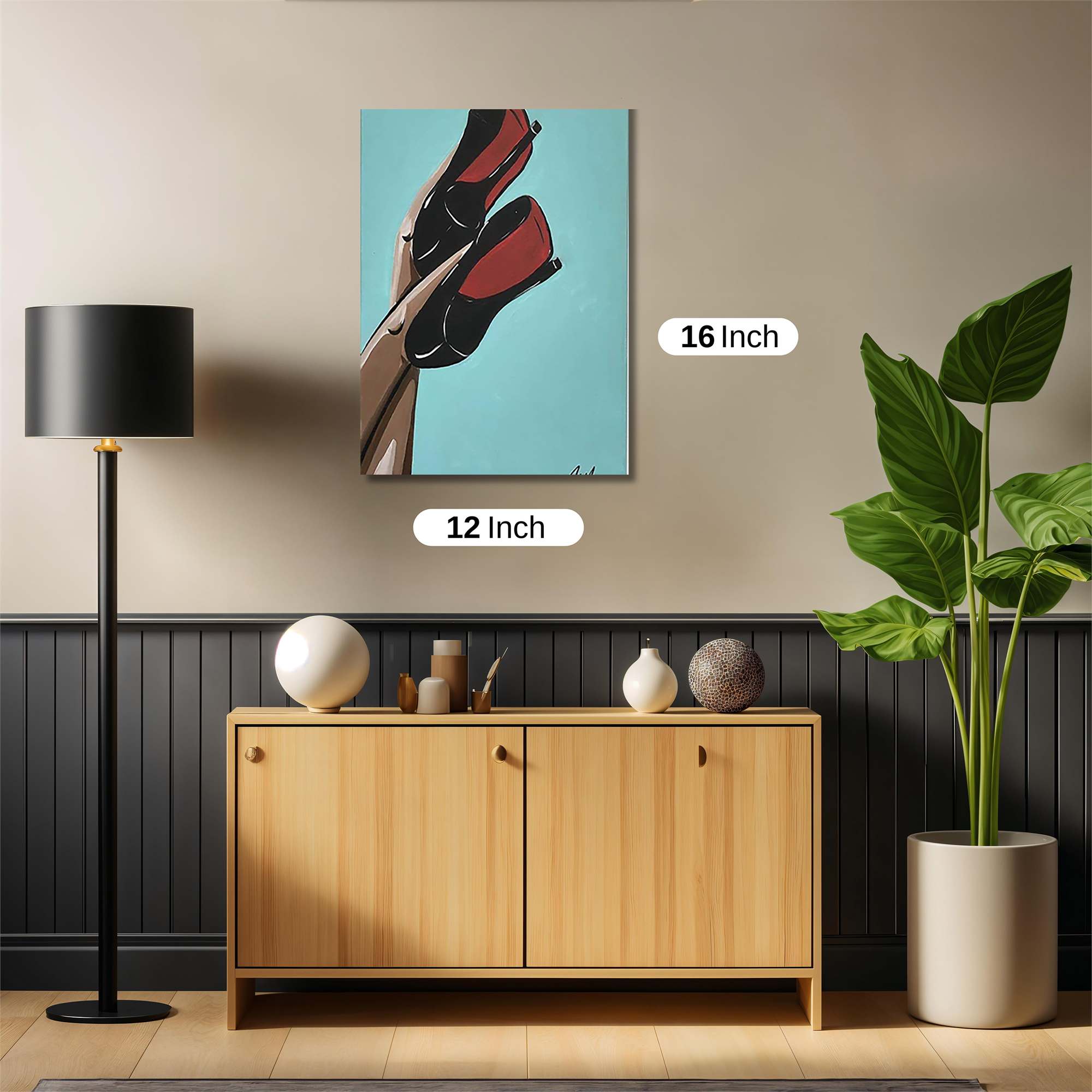 Heels Seductive Safe Wall Magnetic / M