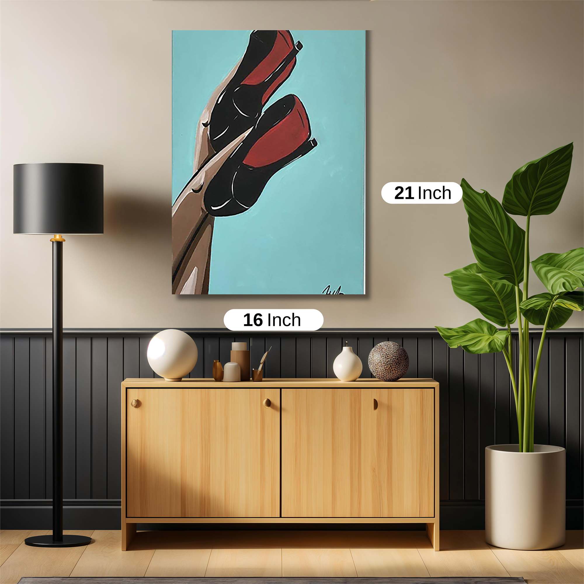 Heels Seductive Safe Wall Magnetic / M