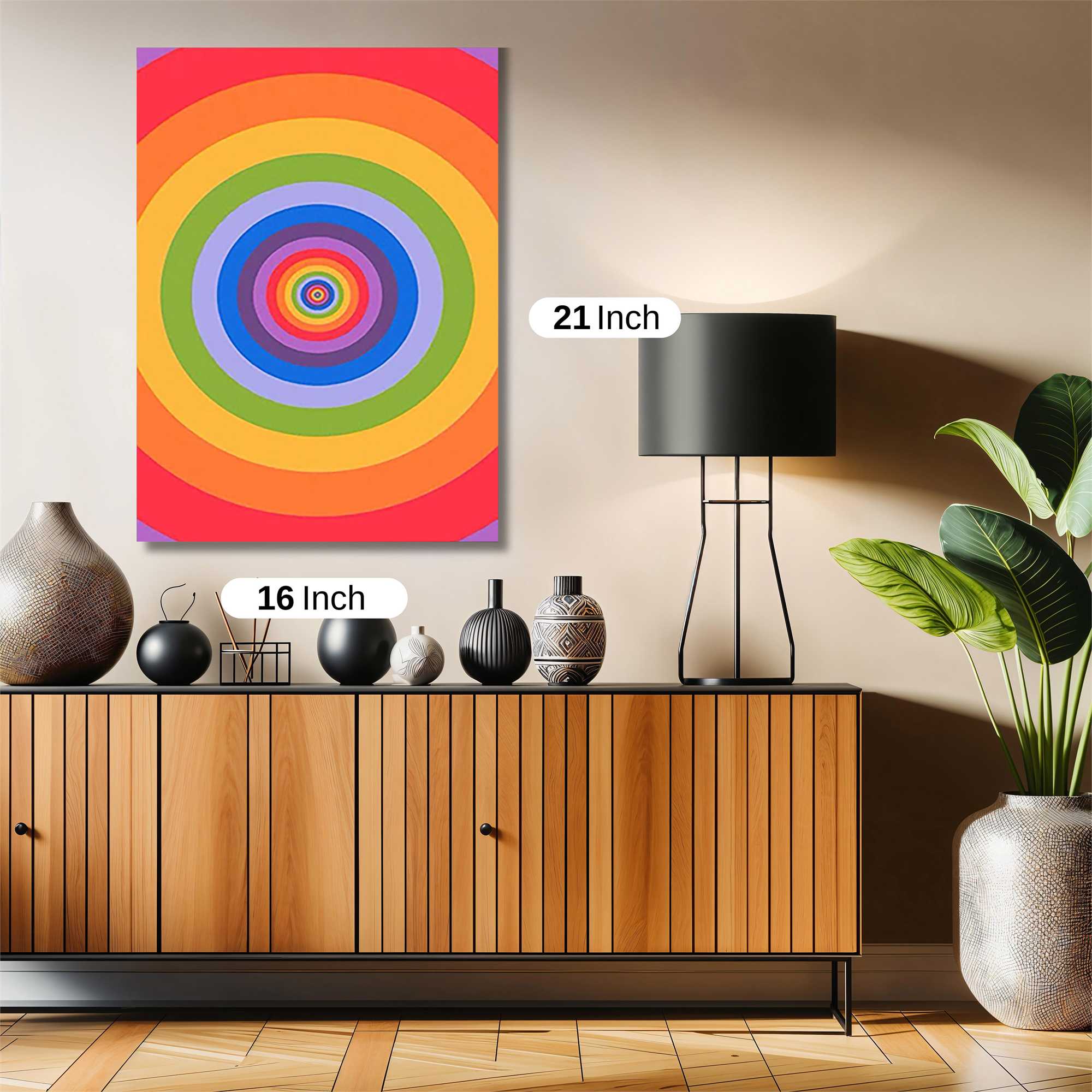 Rainbow Vortex Safe Wall Magnetic / M