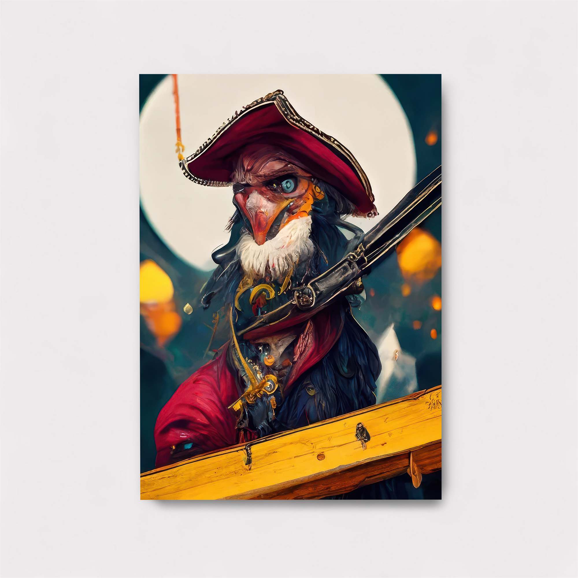 Pirate Menace Safe Wall Magnetic / M