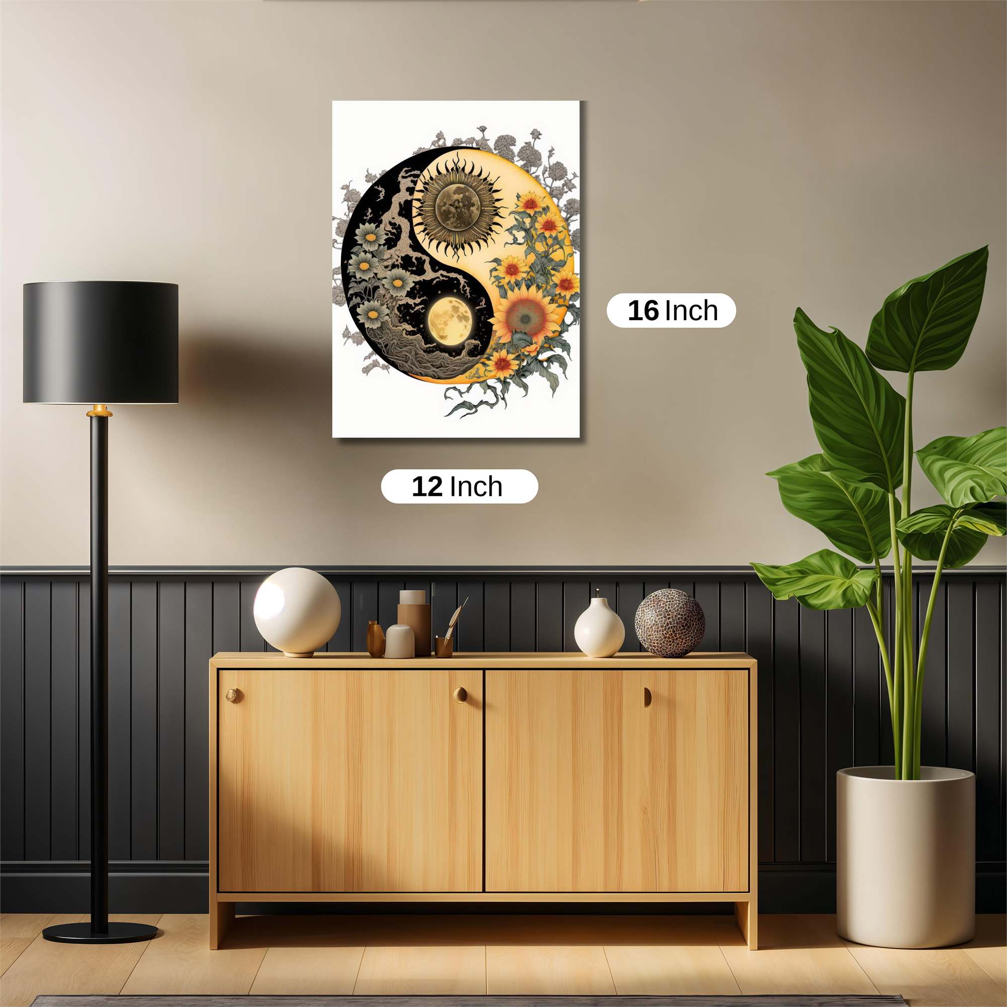 YinYang Serenity Safe Wall Magnetic / M