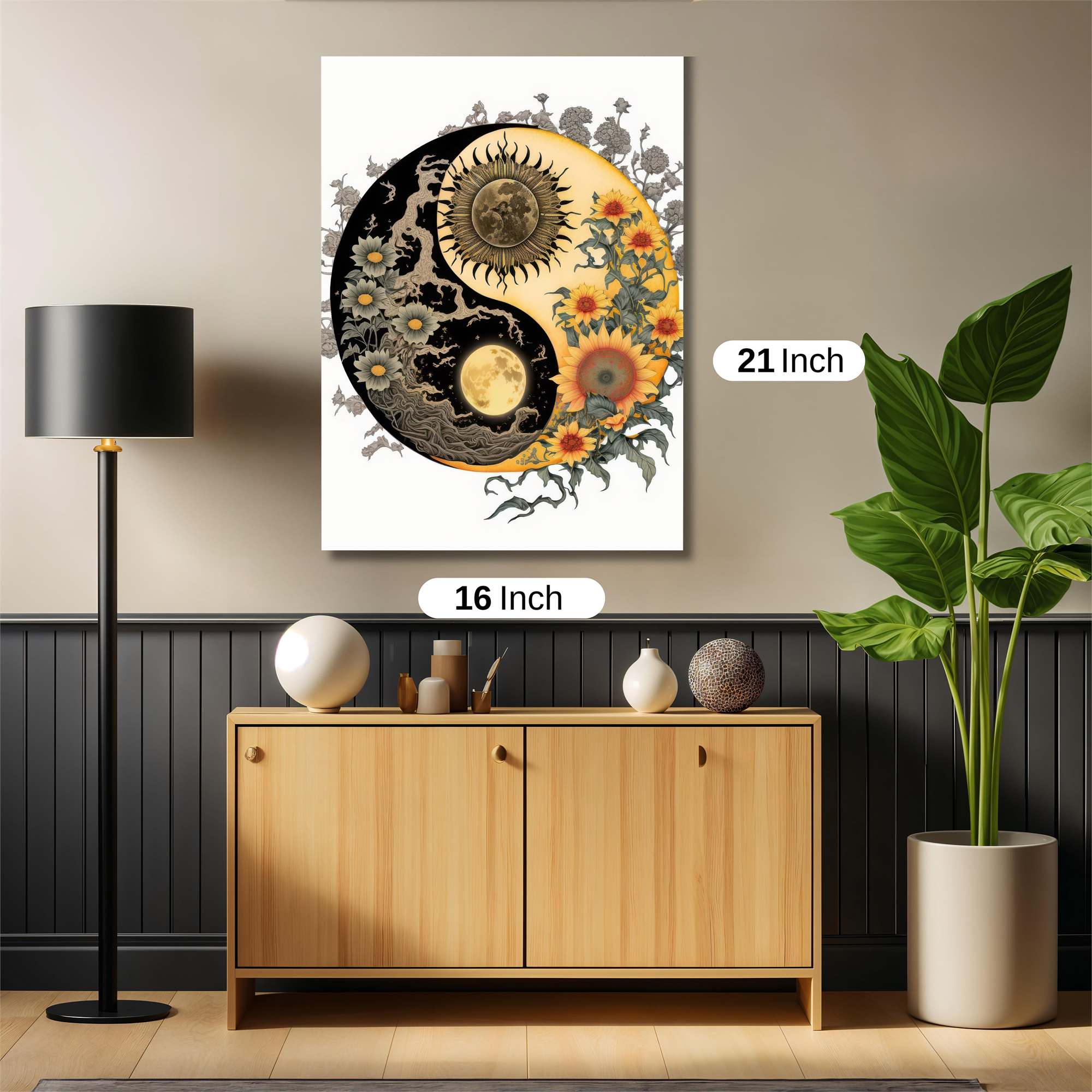 YinYang Serenity Safe Wall Magnetic / M