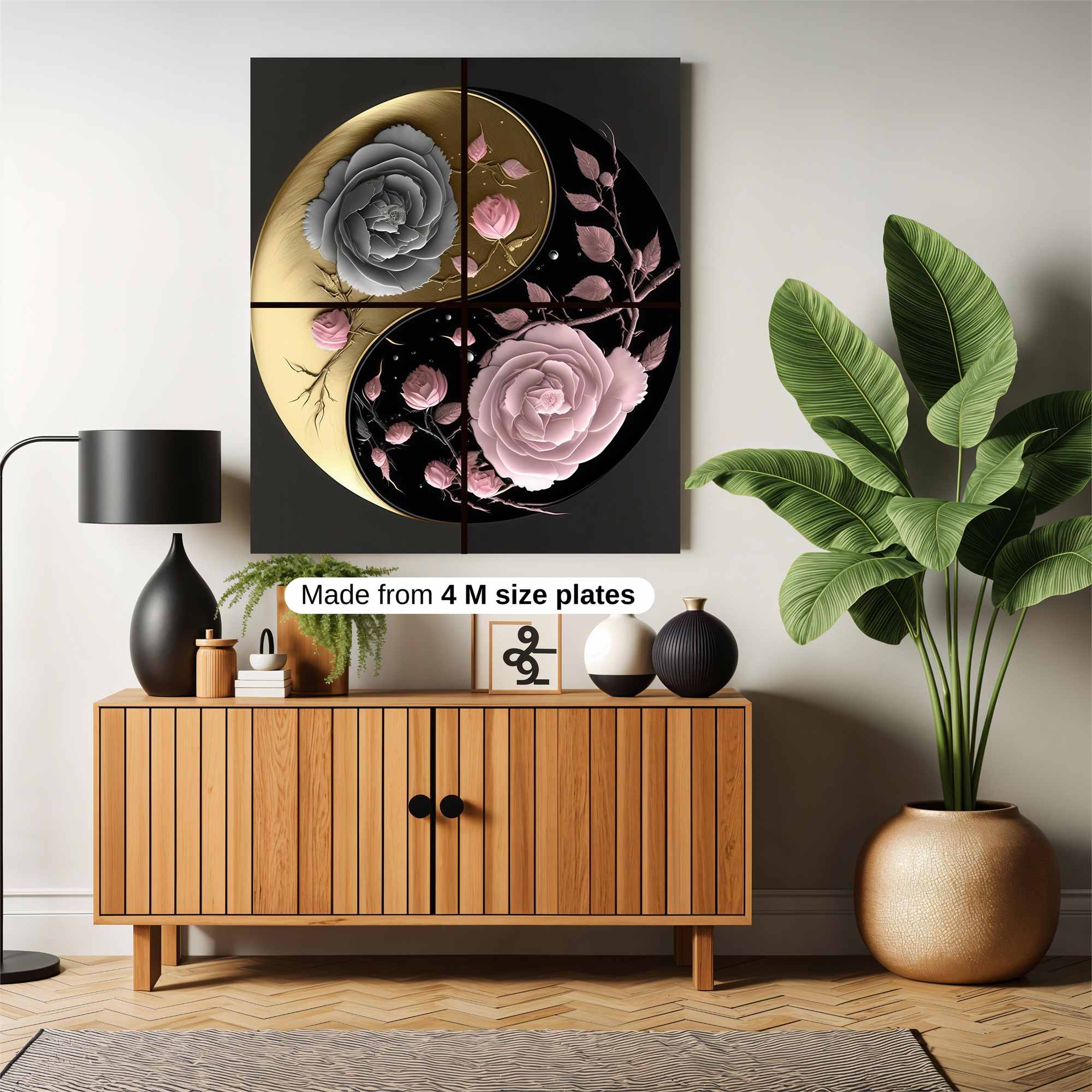 Yin-Yang Harmony Safe Wall Magnetic / M