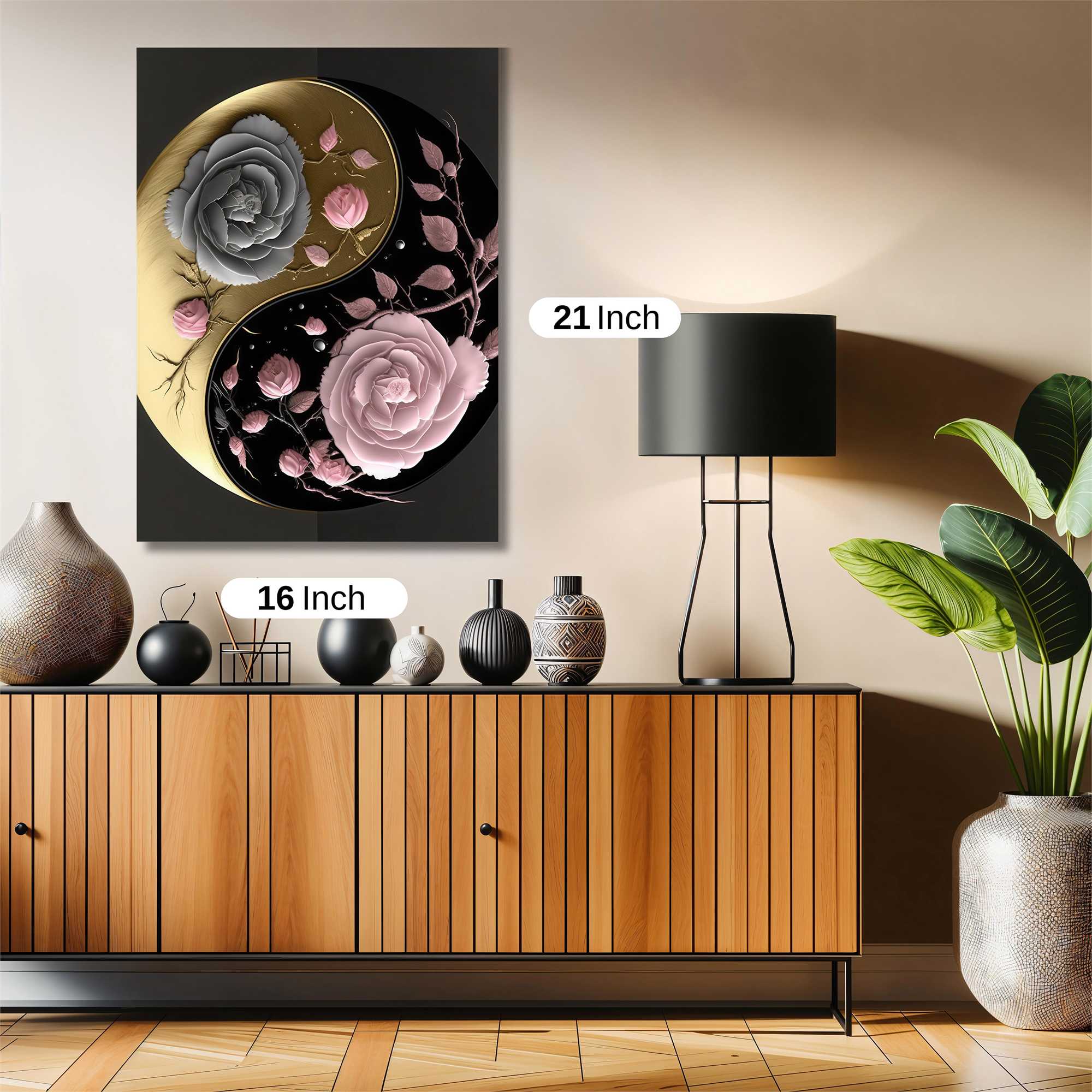 Yin-Yang Harmony Safe Wall Magnetic / M