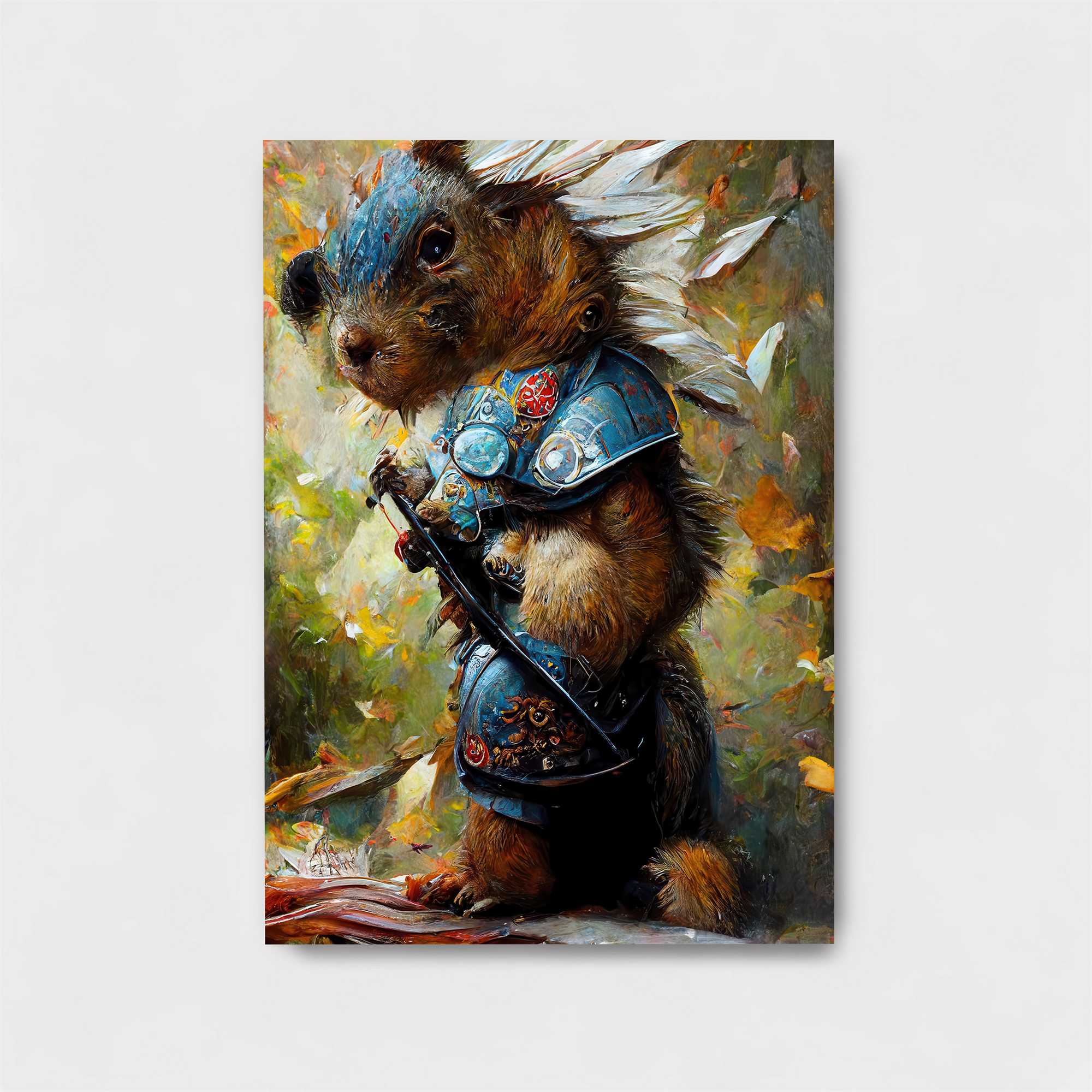 Warrior Squirrel Safe Wall Magnetic / M