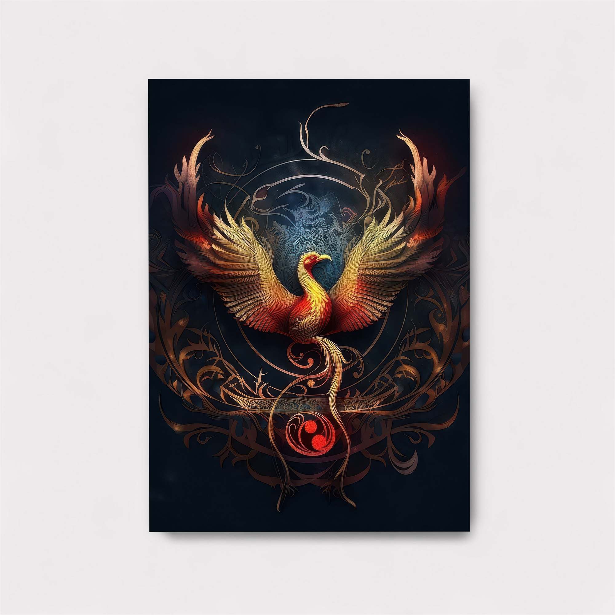 Phoenix Rebirth Safe Wall Magnetic / M