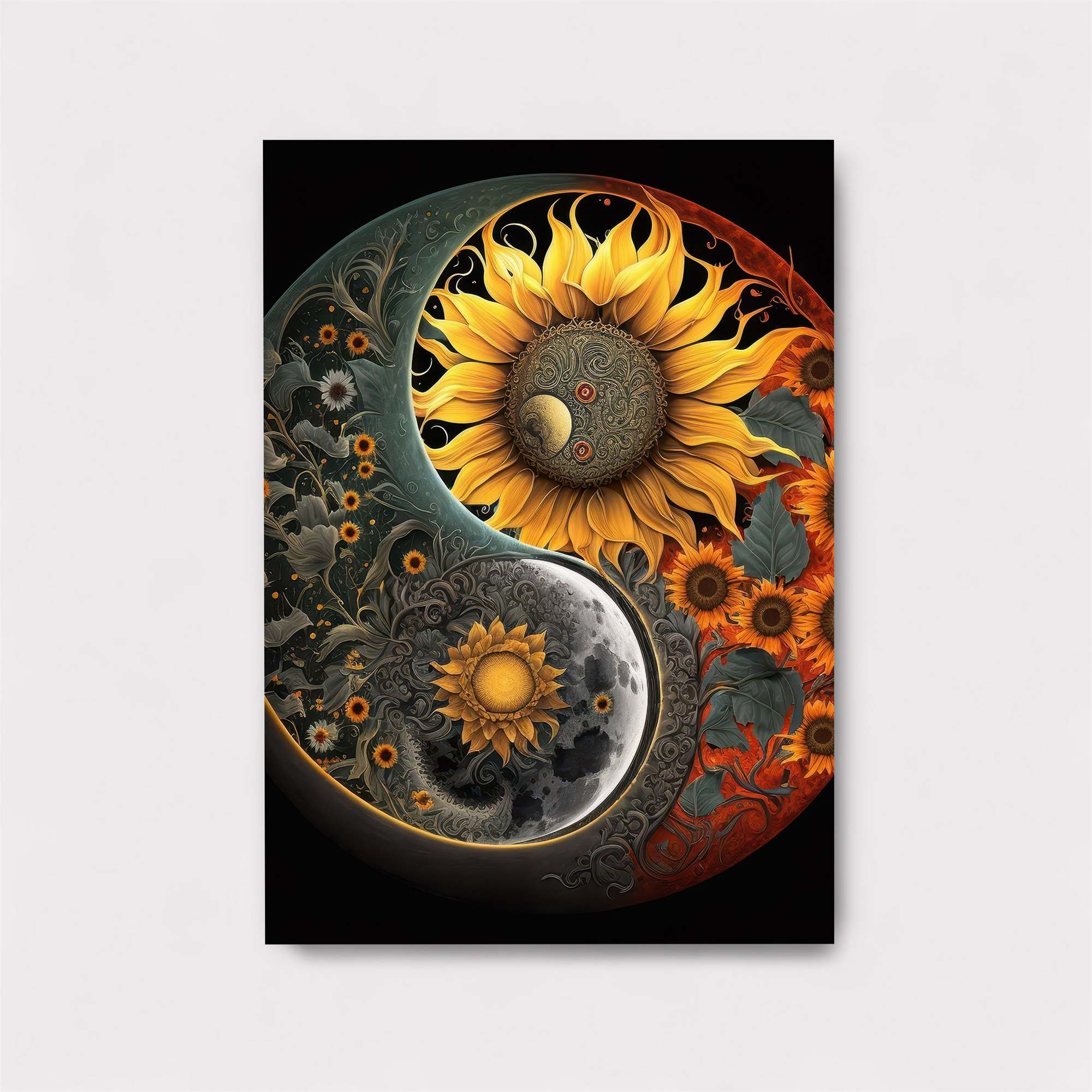 Sunflower Harmony Safe Wall Magnetic / M