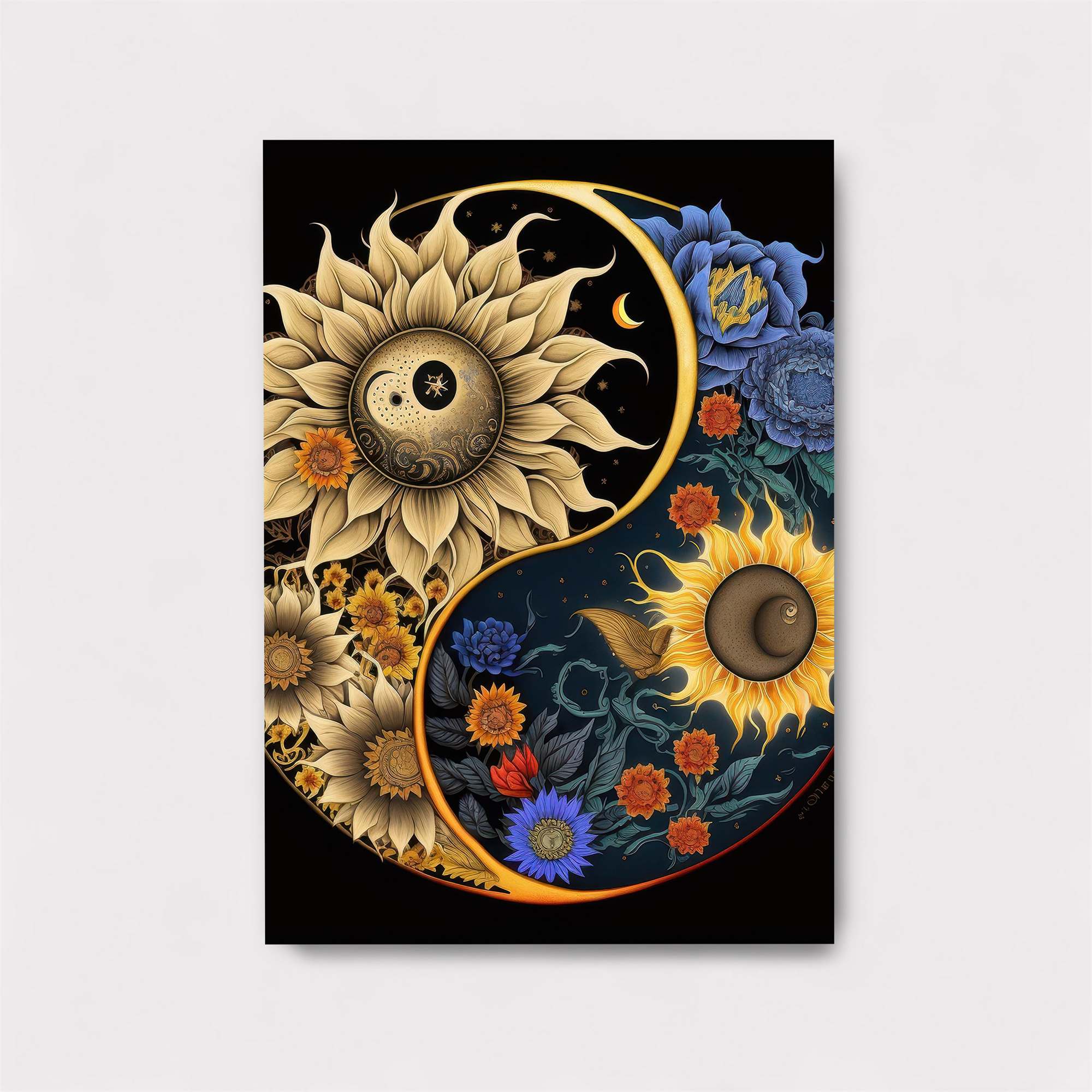Sunflower Serenity Safe Wall Magnetic / M
