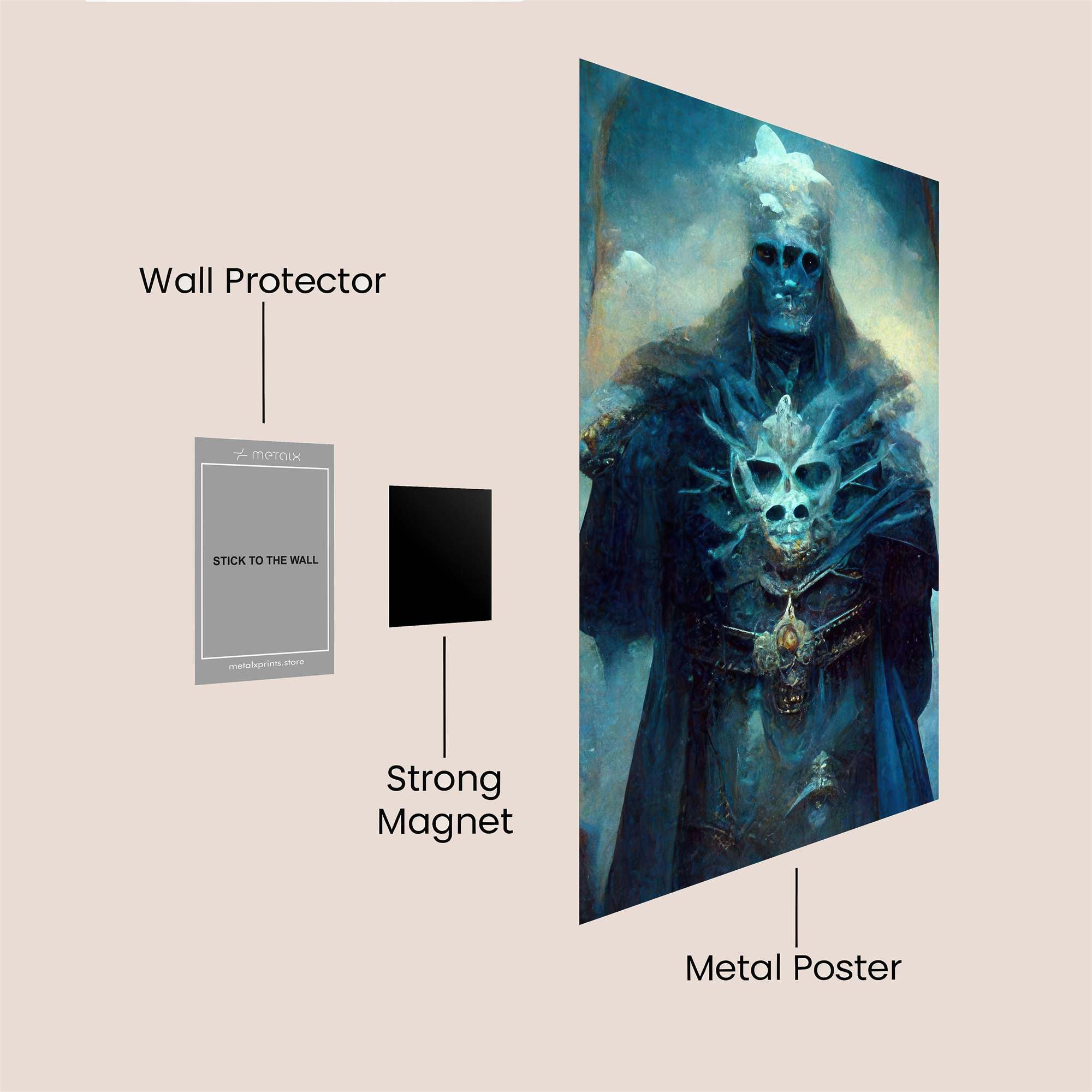 Lich Sovereign Safe Wall Magnetic / M