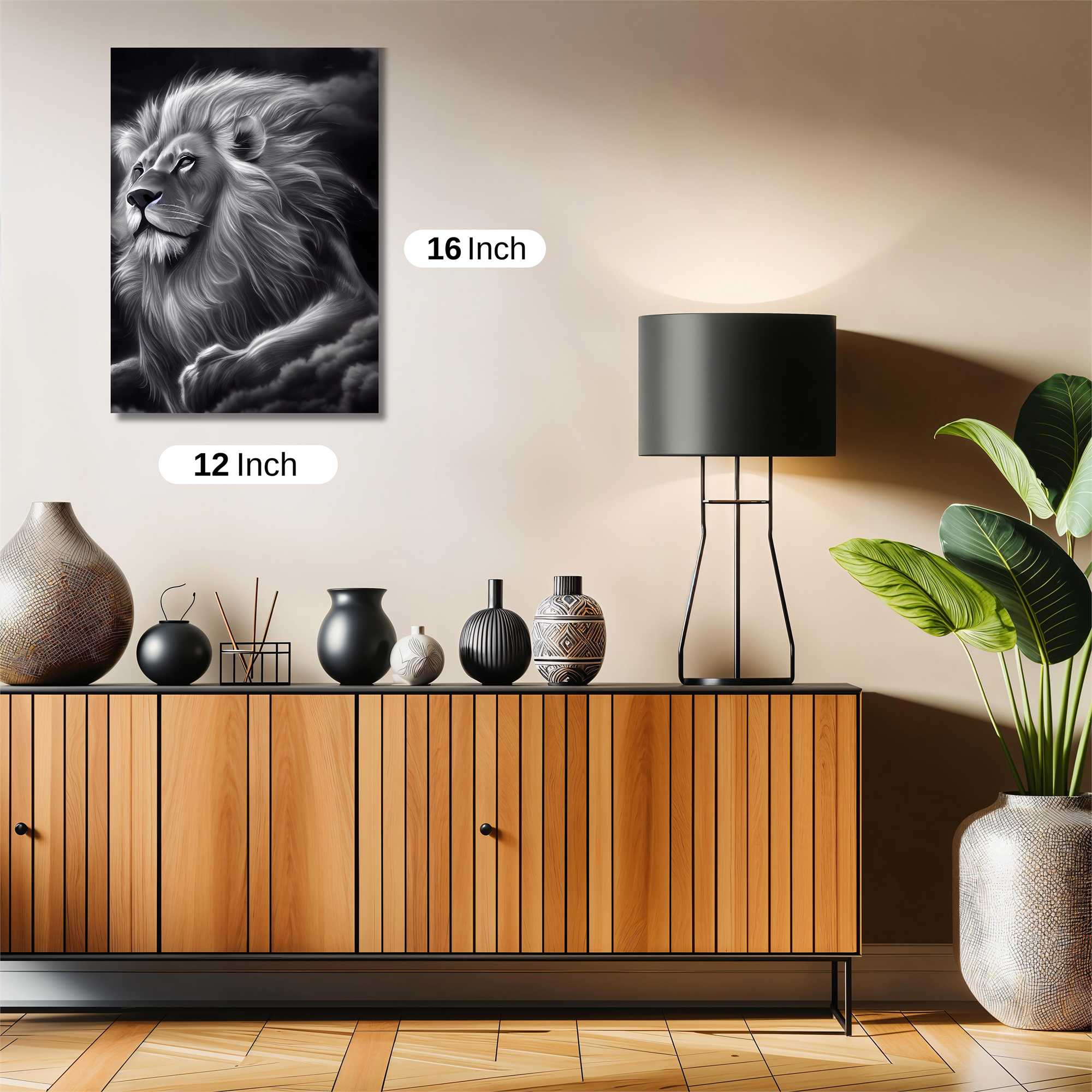 Lion Majestic Safe Wall Magnetic / M