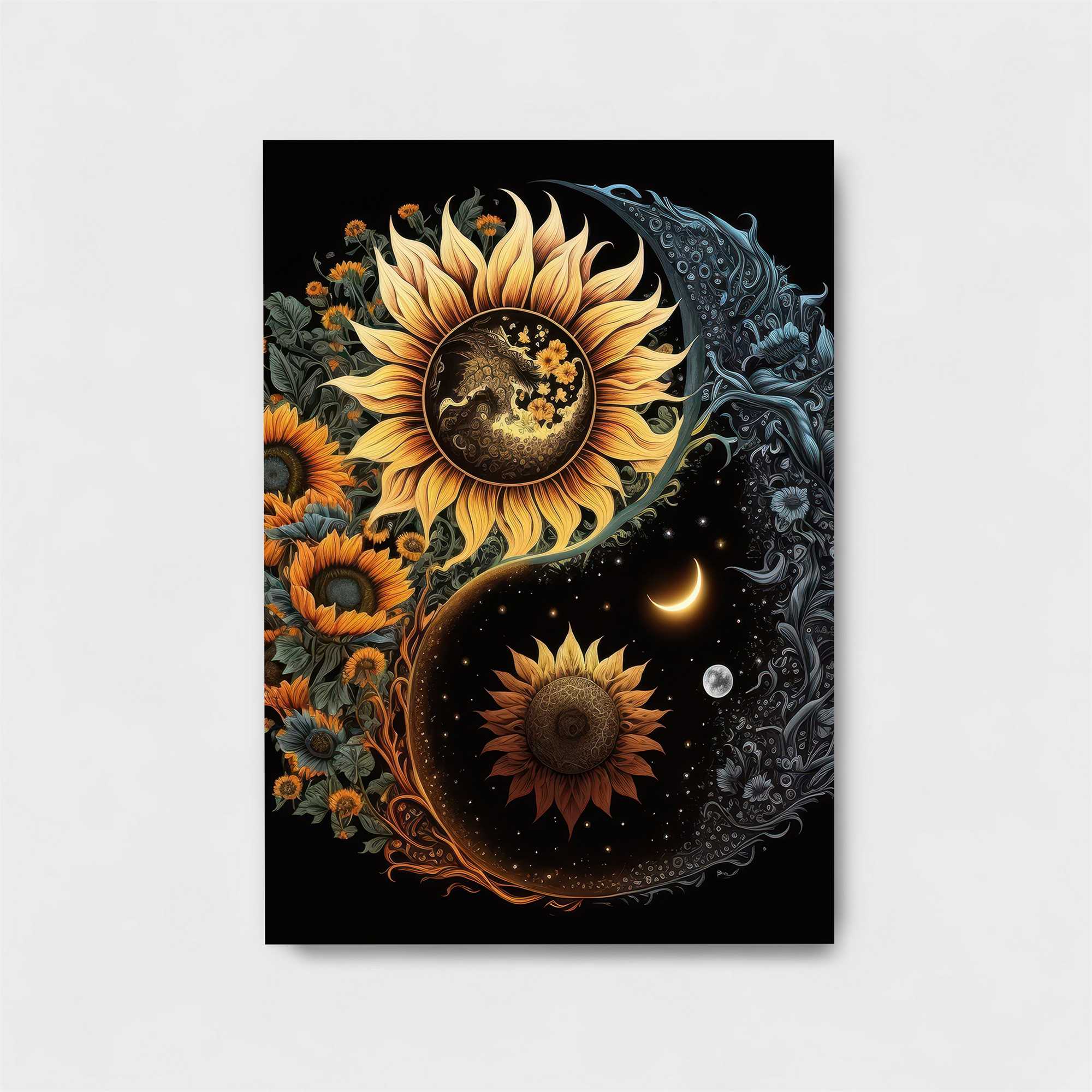 Sunflower Serenity Safe Wall Magnetic / M