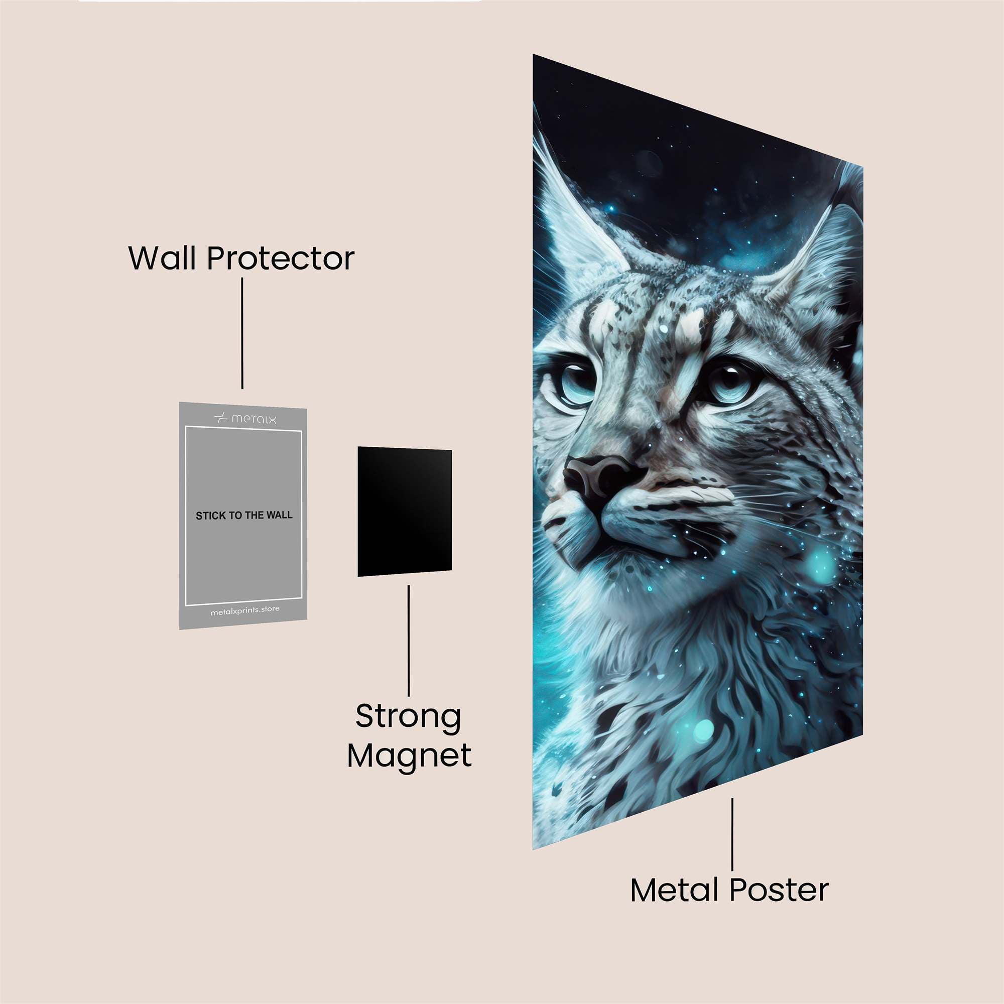 Lynx Luminous Safe Wall Magnetic / M