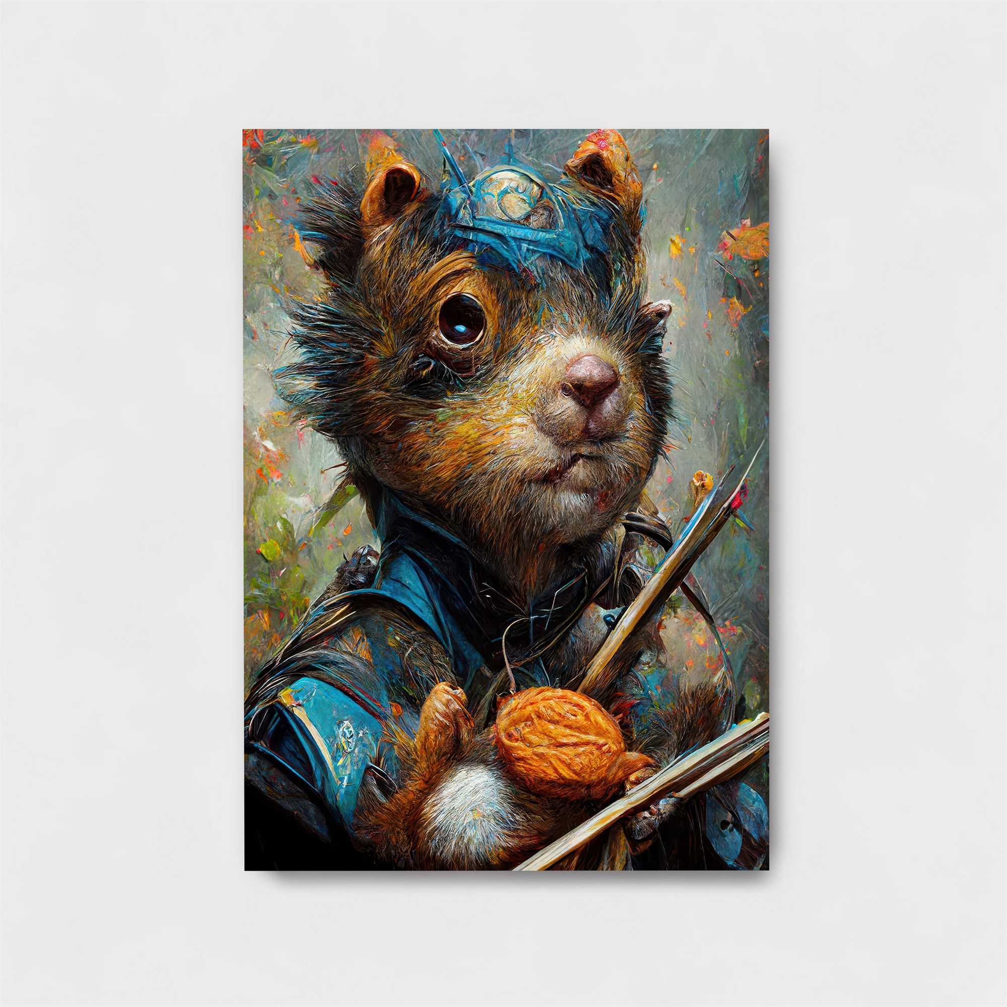 Artist Squirrel Safe Wall Magnetic / M