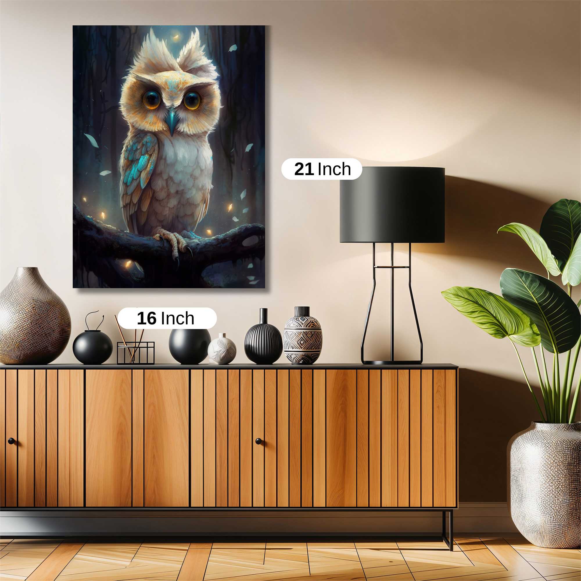 Owl Enchantment Safe Wall Magnetic / M