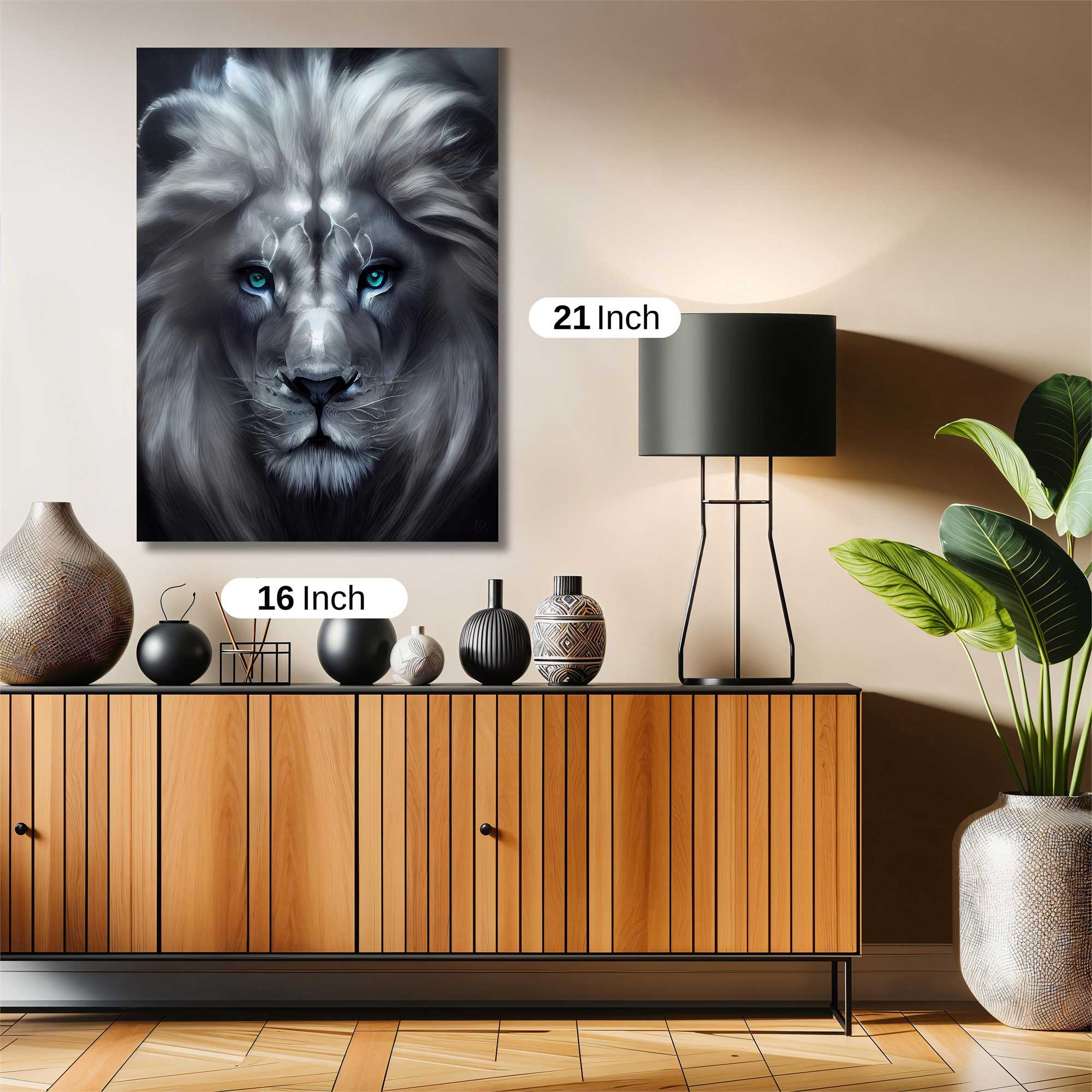Lion Enigma Safe Wall Magnetic / M