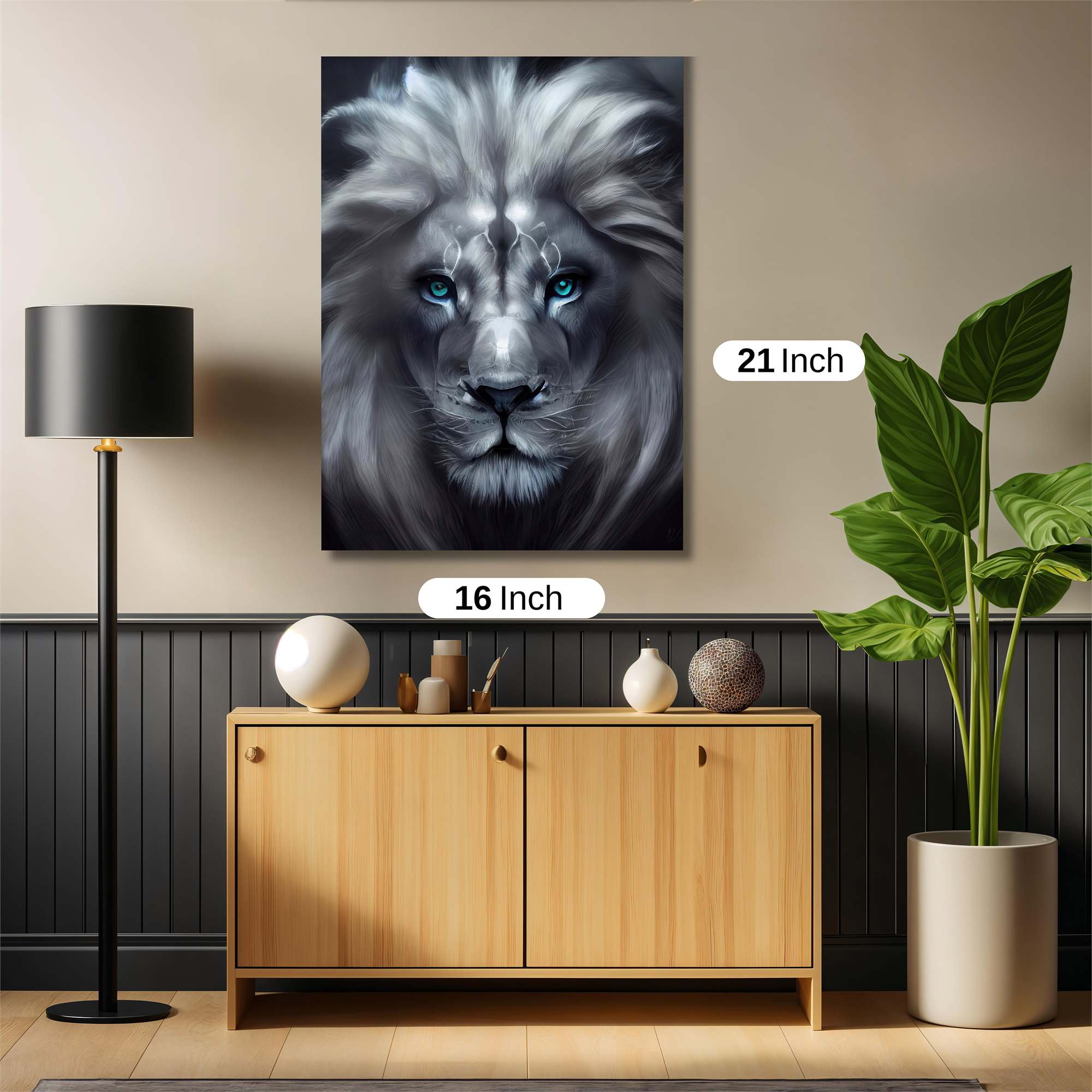 Lion Enigma Safe Wall Magnetic / M