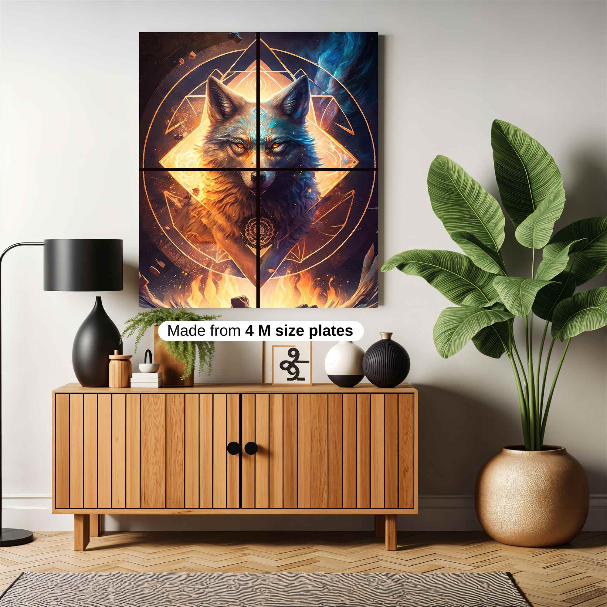 Wolf Enigma Safe Wall Magnetic / M